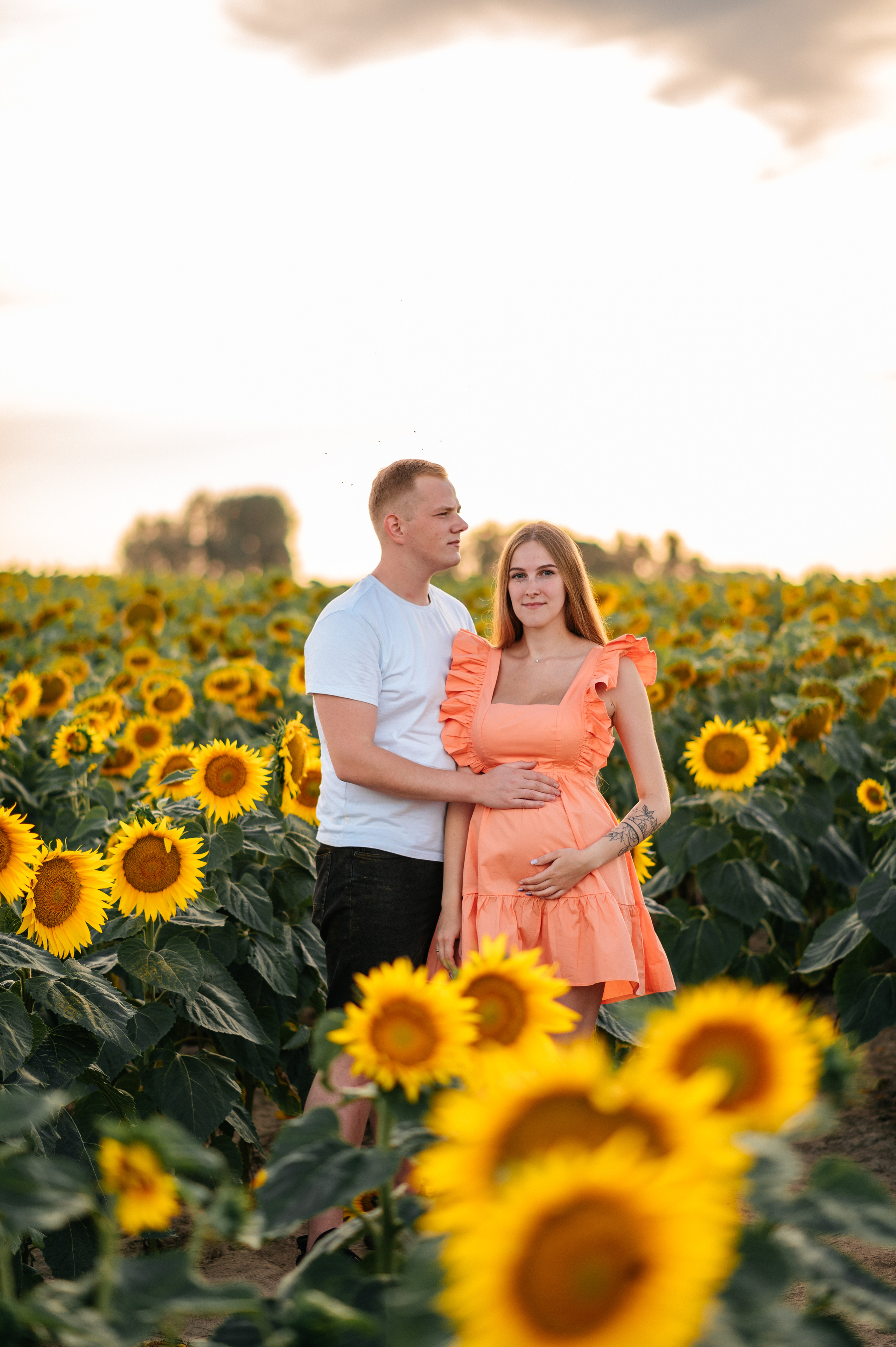 Фотосессия в подсолнухах. Катя Курлович — семейный фотограф в Бобруйске и Минске