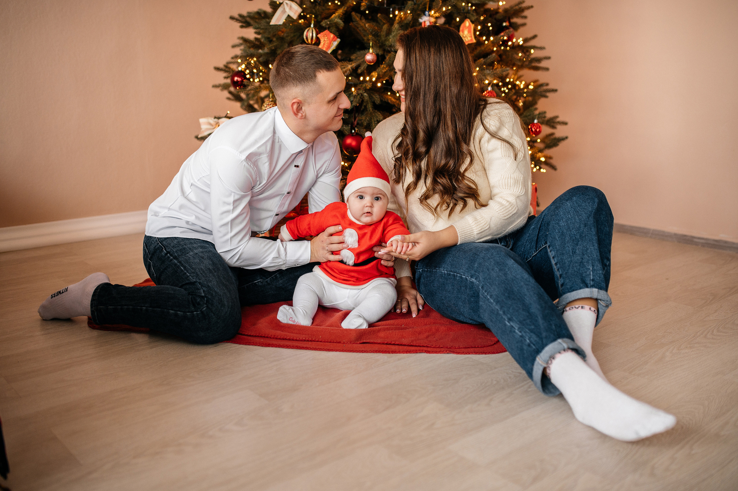 Первый новый год Ульяны. Катя Курлович — семейный фотограф в Бобруйске и Минске