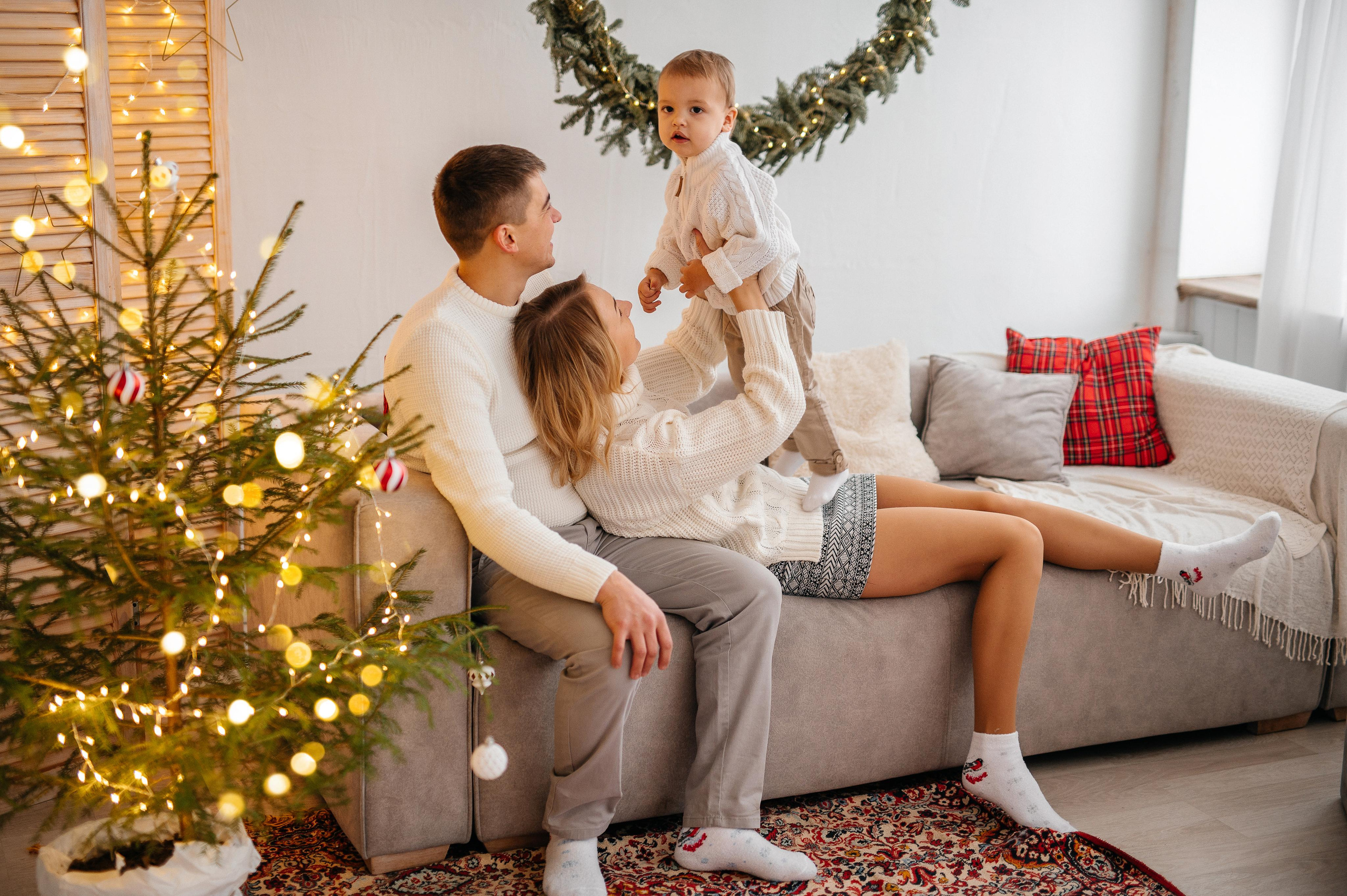 Новогодняя семейная фотосессия. Катя Курлович — семейный фотограф в Бобруйске и Минске
