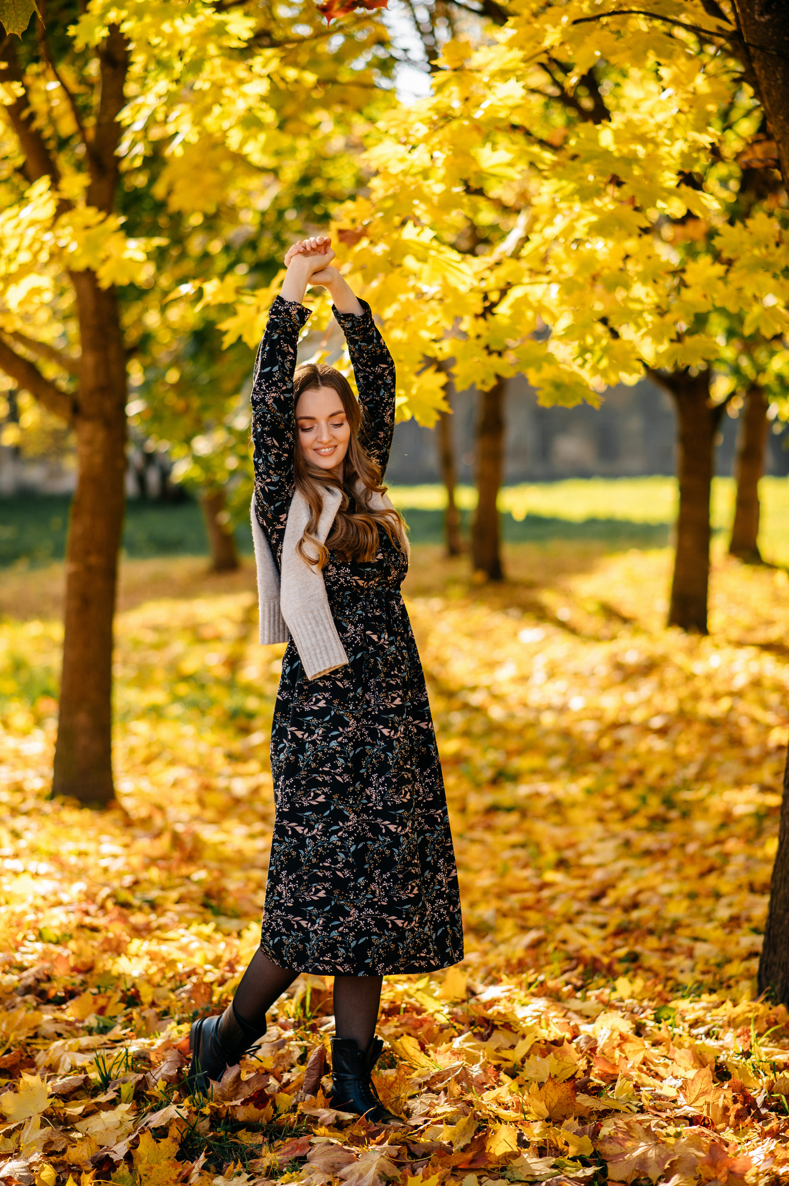 Осенняя прогулка с Катей. Катя Курлович — семейный фотограф в Бобруйске и Минске