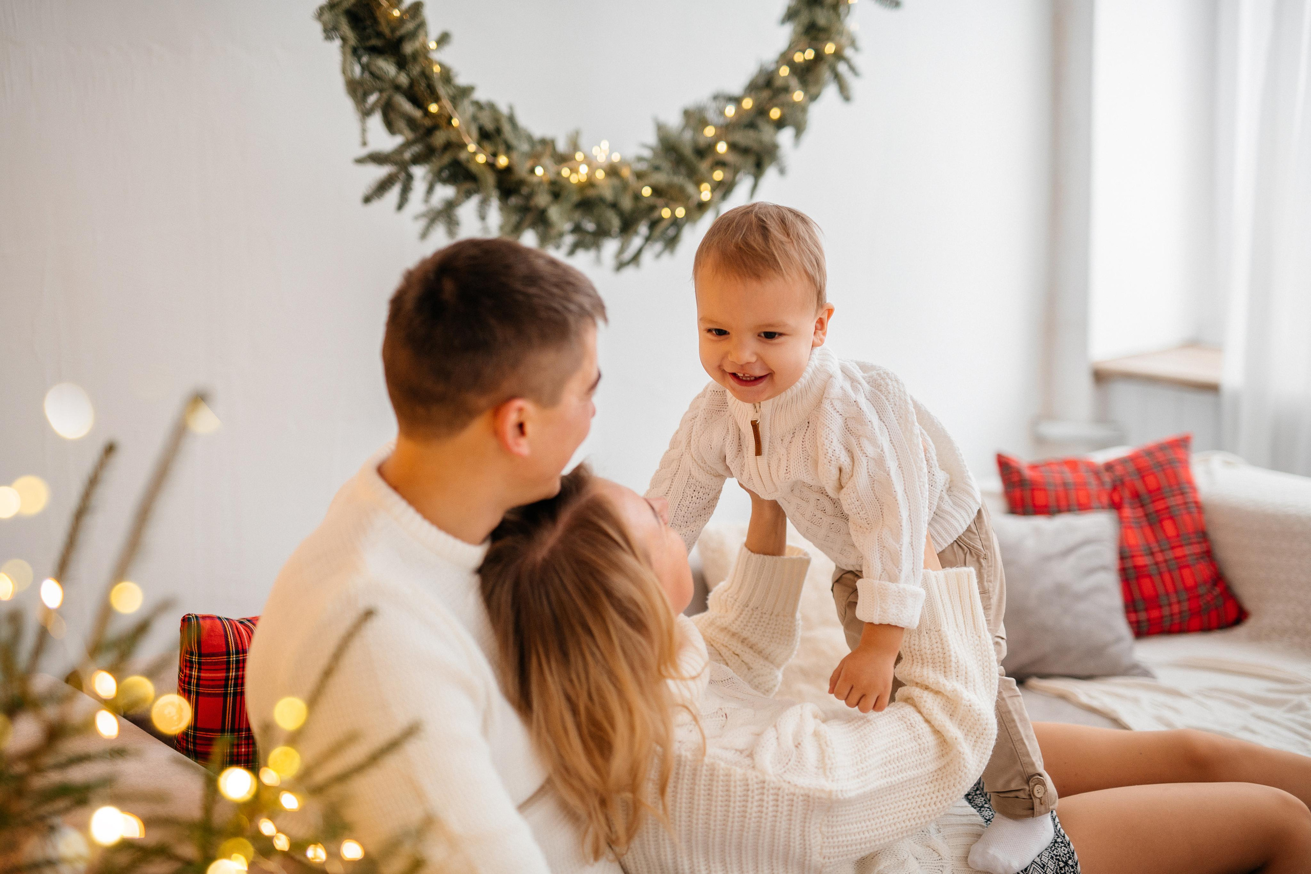 Новогодняя семейная фотосессия. Катя Курлович — семейный фотограф в Бобруйске и Минске