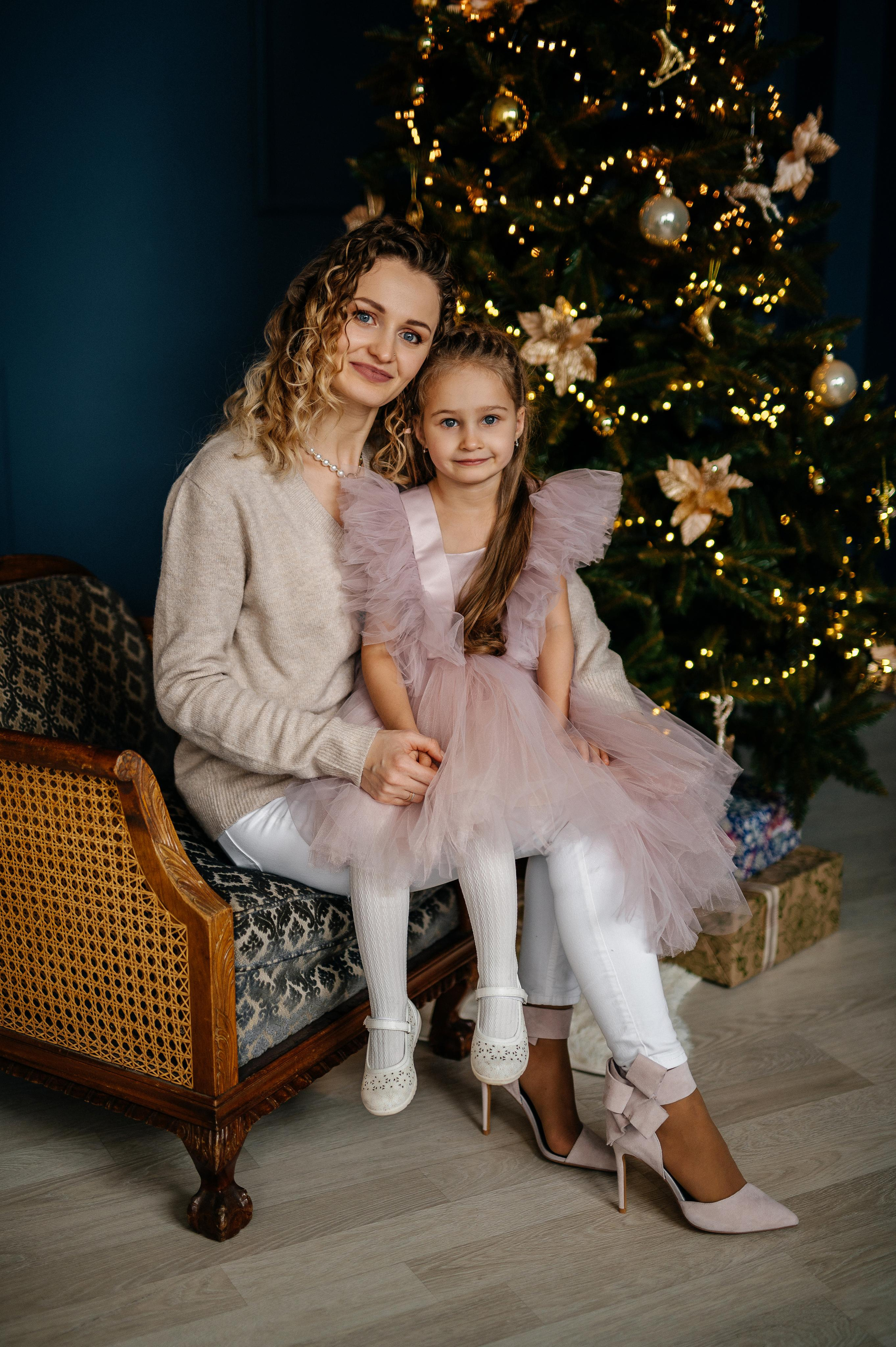 Новогодняя фотосессия большой семьи. Катя Курлович — семейный фотограф в Бобруйске и Минске