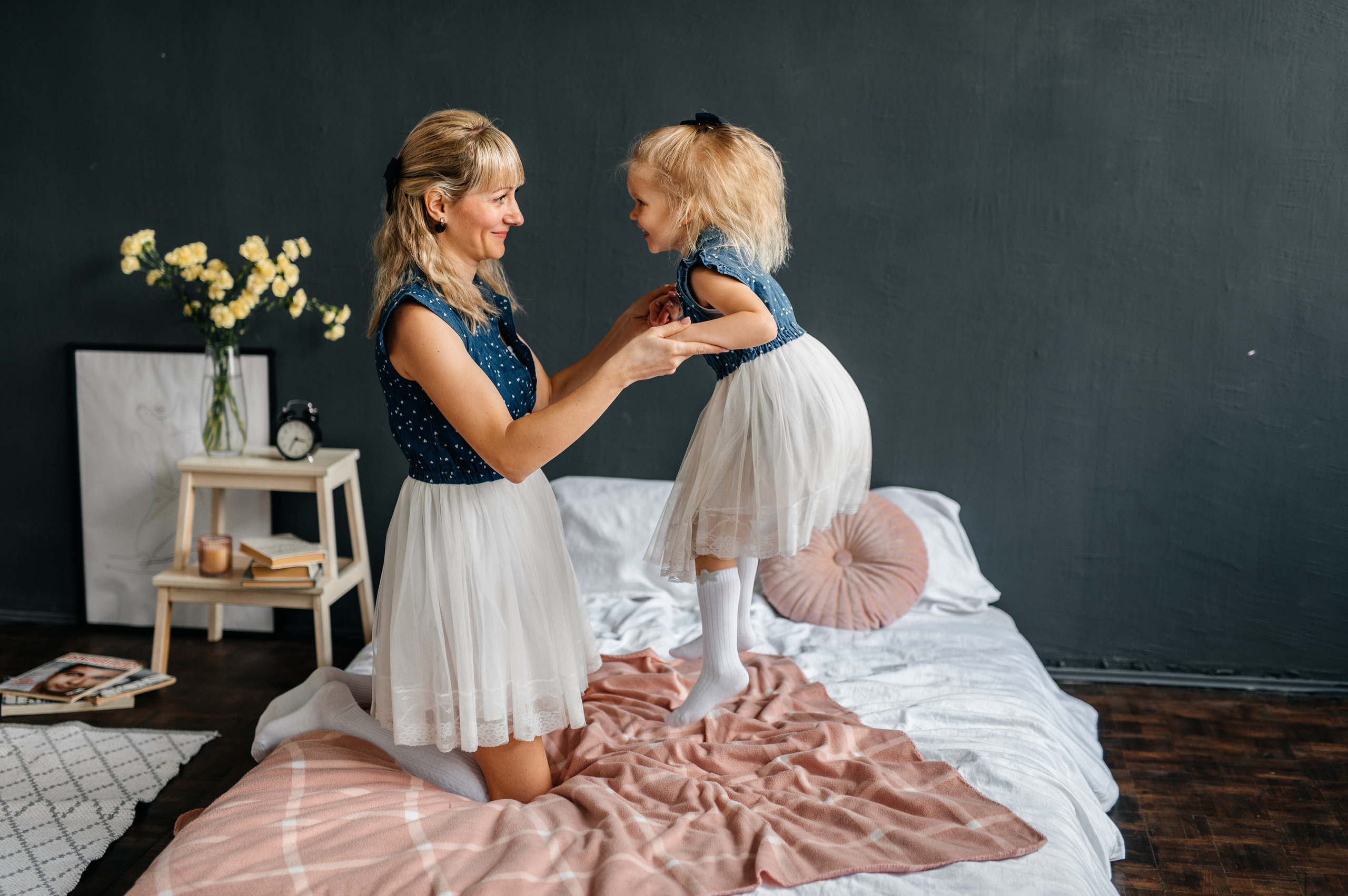 Фотосессия мамы и дочки. Катя Курлович — семейный фотограф в Бобруйске и Минске