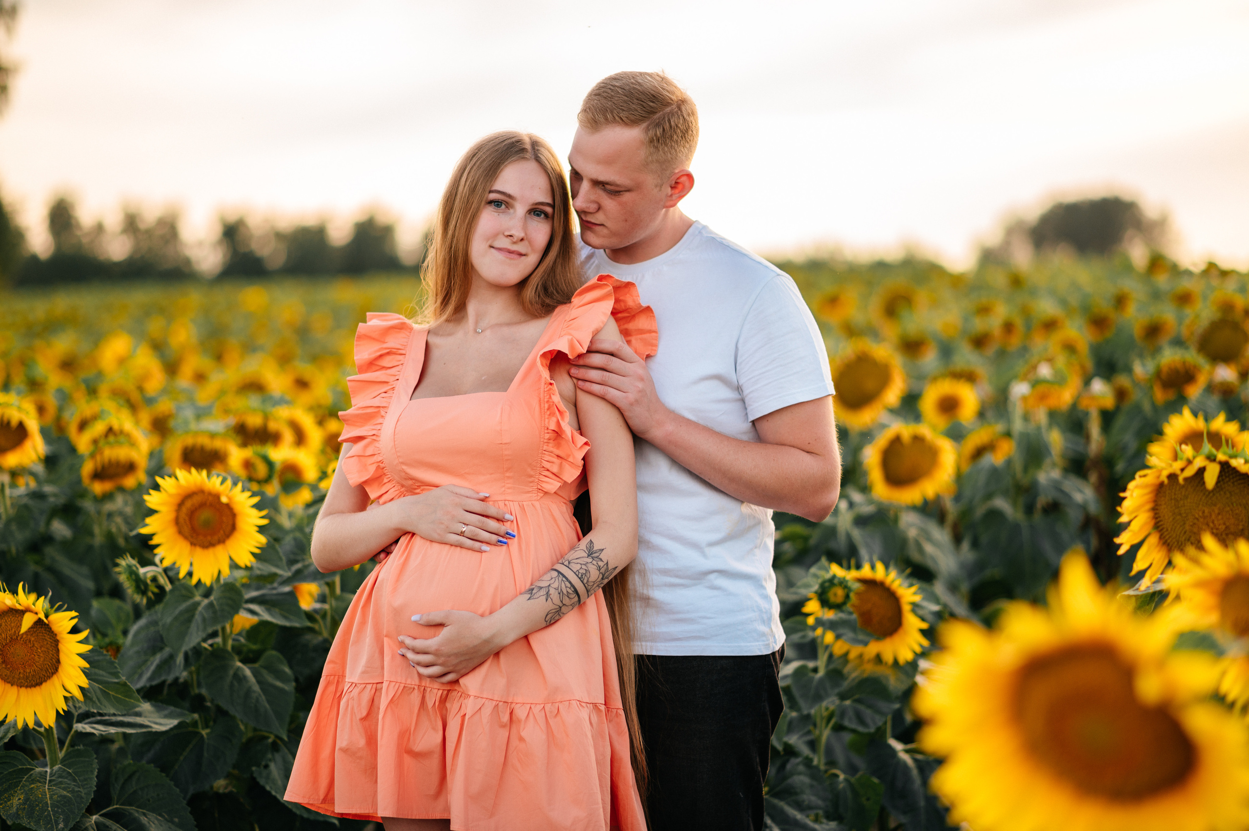 Фотосессия в подсолнухах. Катя Курлович — семейный фотограф в Бобруйске и Минске