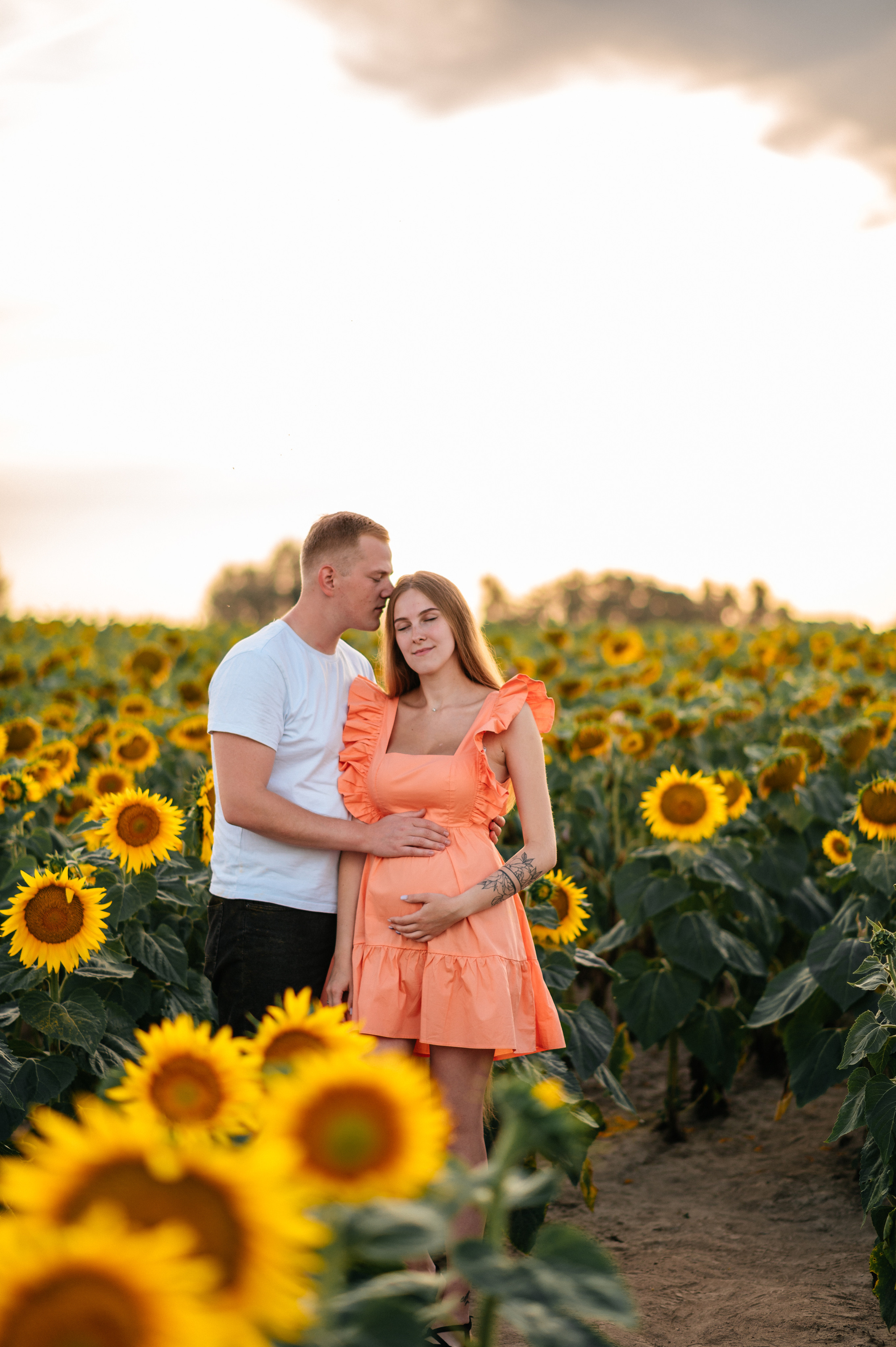 Фотосессия в подсолнухах. Катя Курлович — семейный фотограф в Бобруйске и Минске