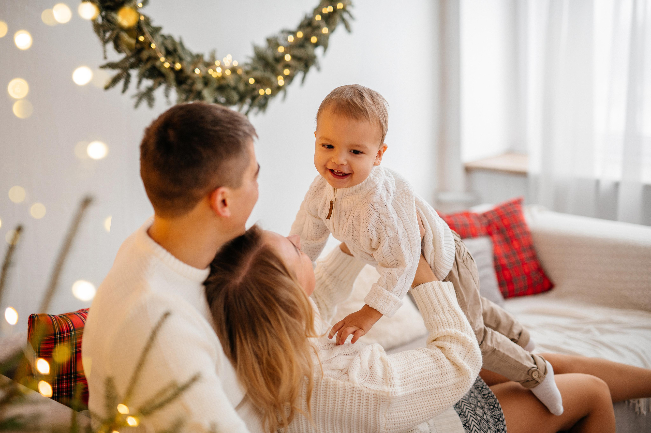 Новогодняя семейная фотосессия. Катя Курлович — семейный фотограф в Бобруйске и Минске
