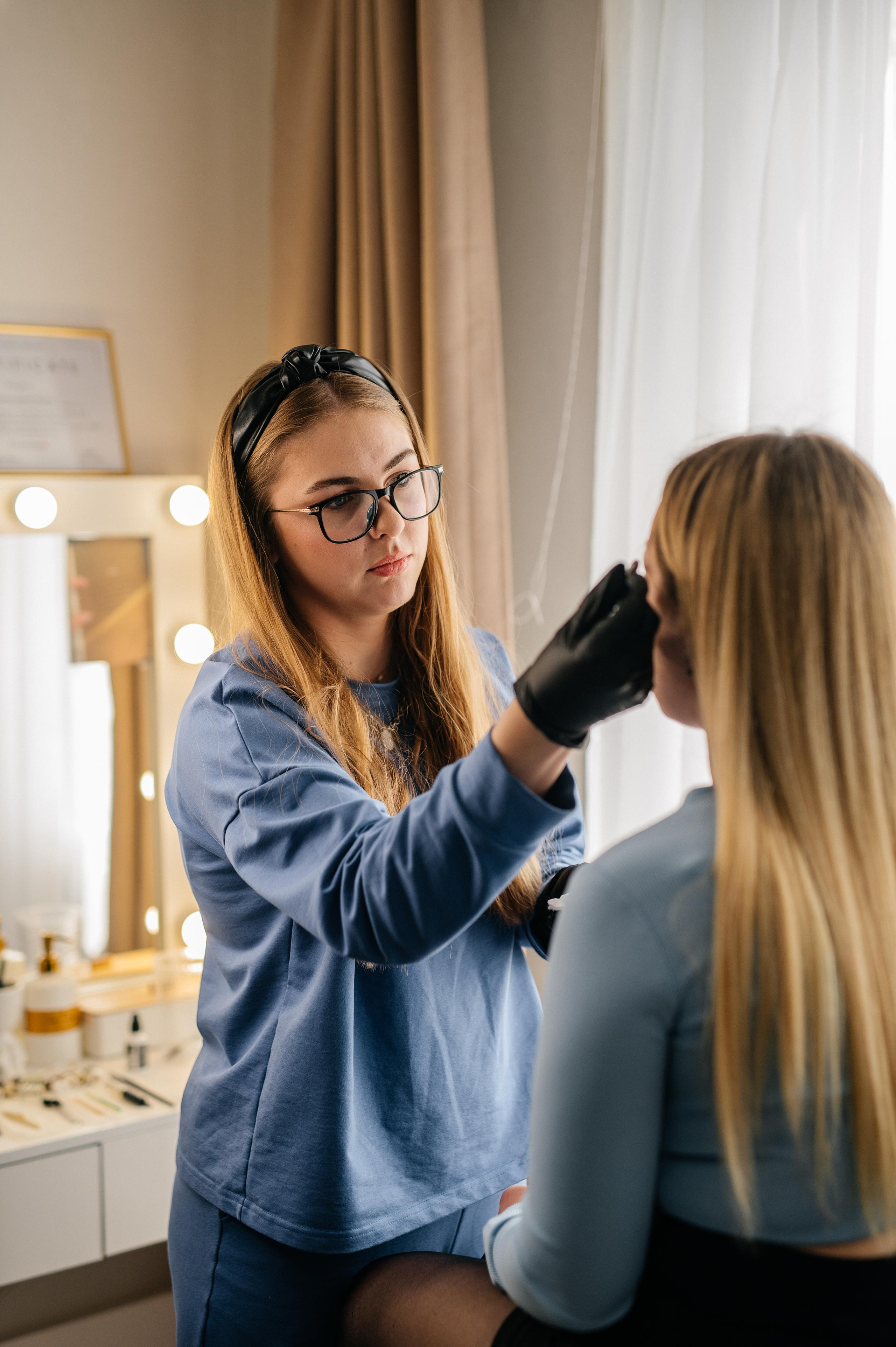 Контент-съемка для бровиста. Катя Курлович — семейный фотограф в Бобруйске и Минске