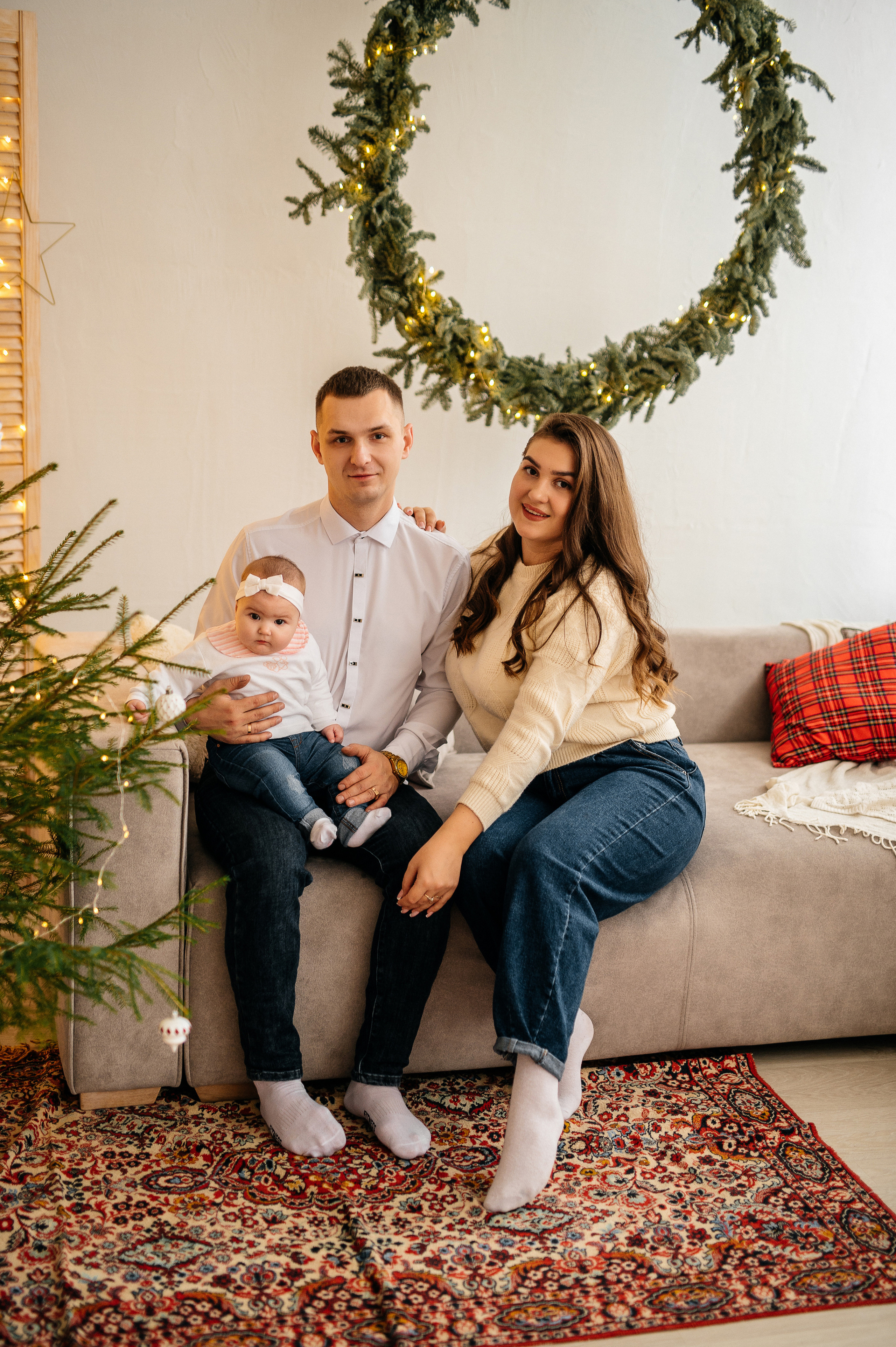 Первый новый год Ульяны. Катя Курлович — семейный фотограф в Бобруйске и Минске