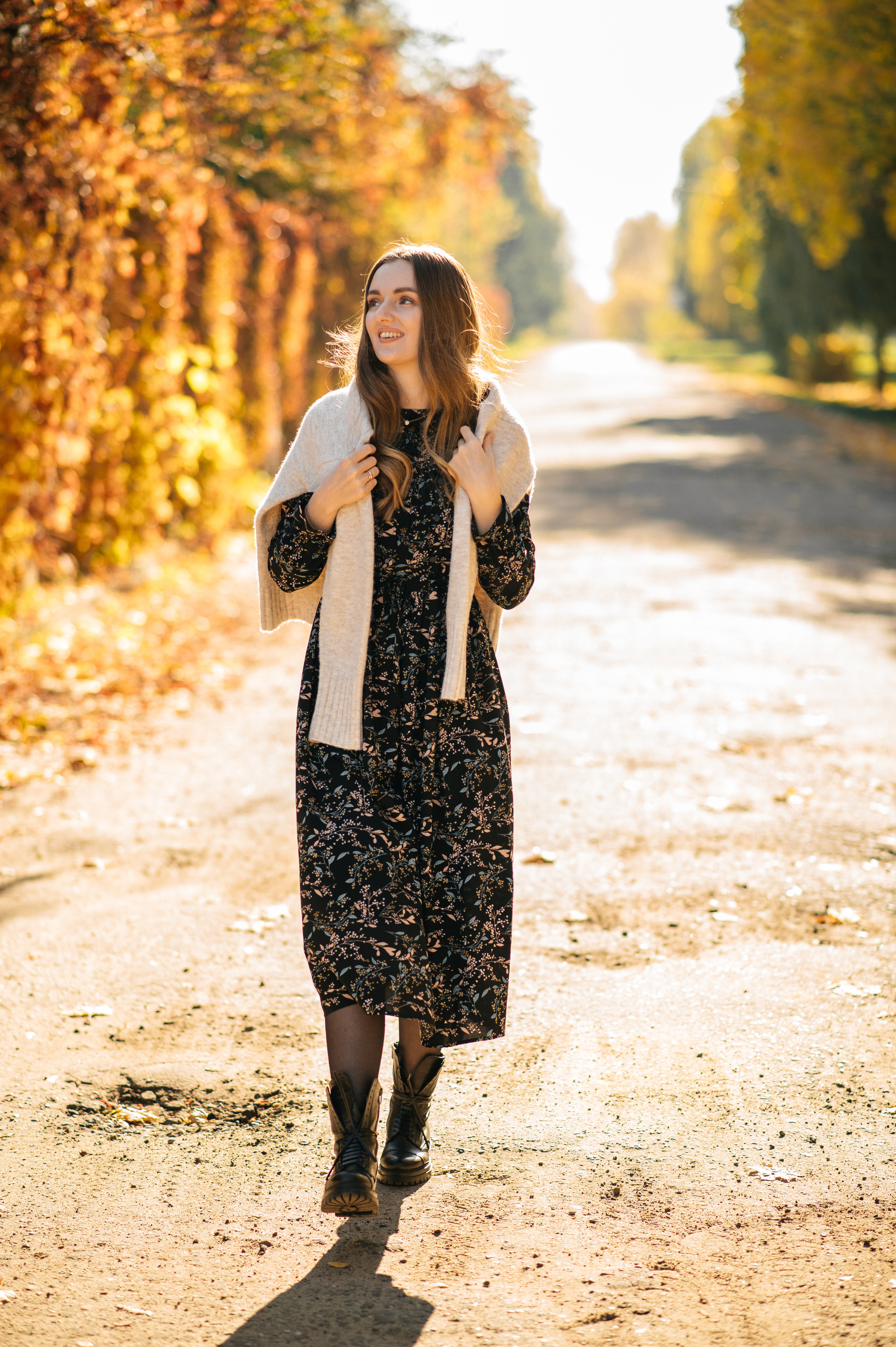 Осенняя прогулка с Катей. Катя Курлович — семейный фотограф в Бобруйске и Минске
