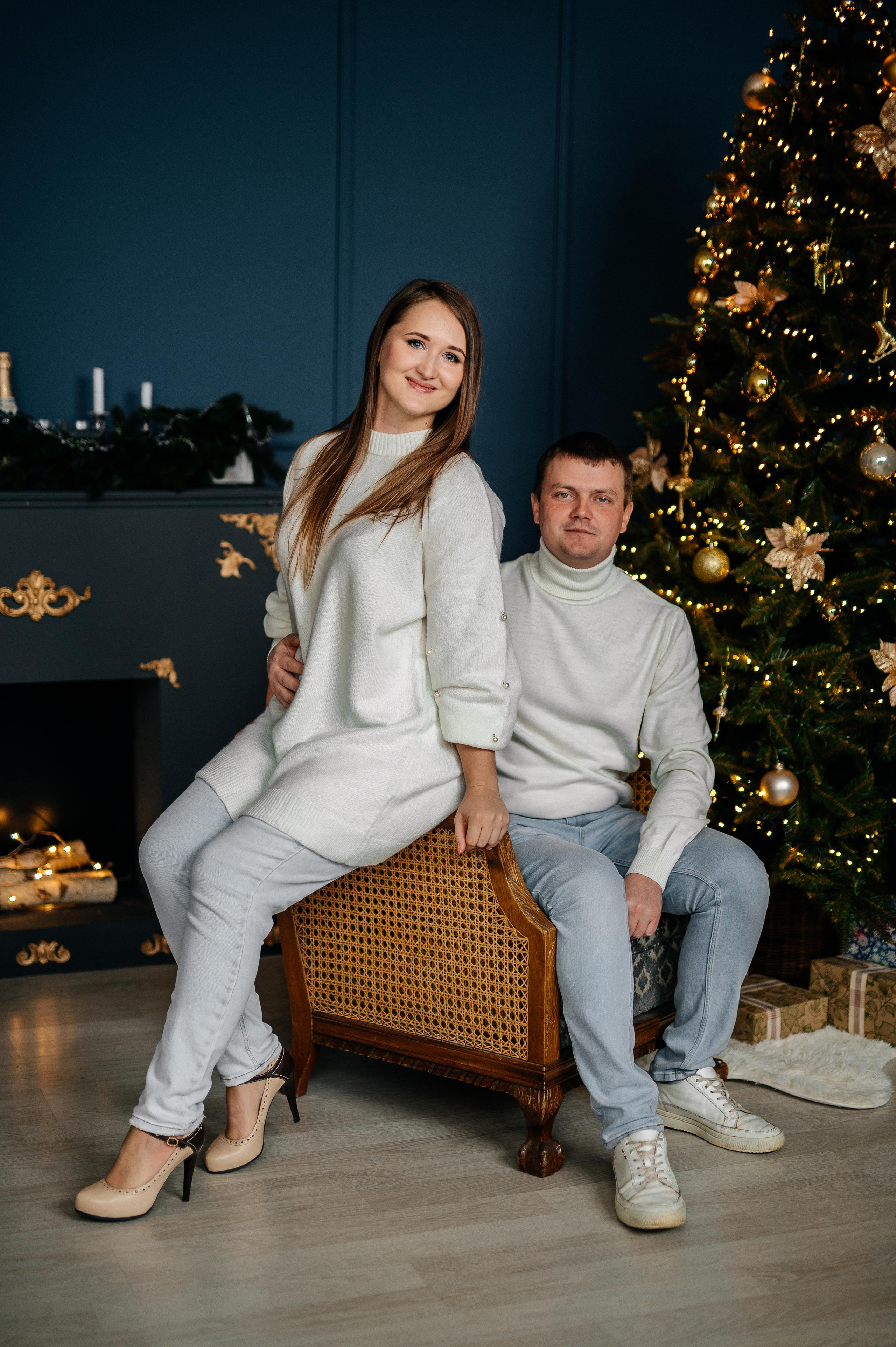 Новогодняя фотосессия большой семьи. Катя Курлович — семейный фотограф в Бобруйске и Минске