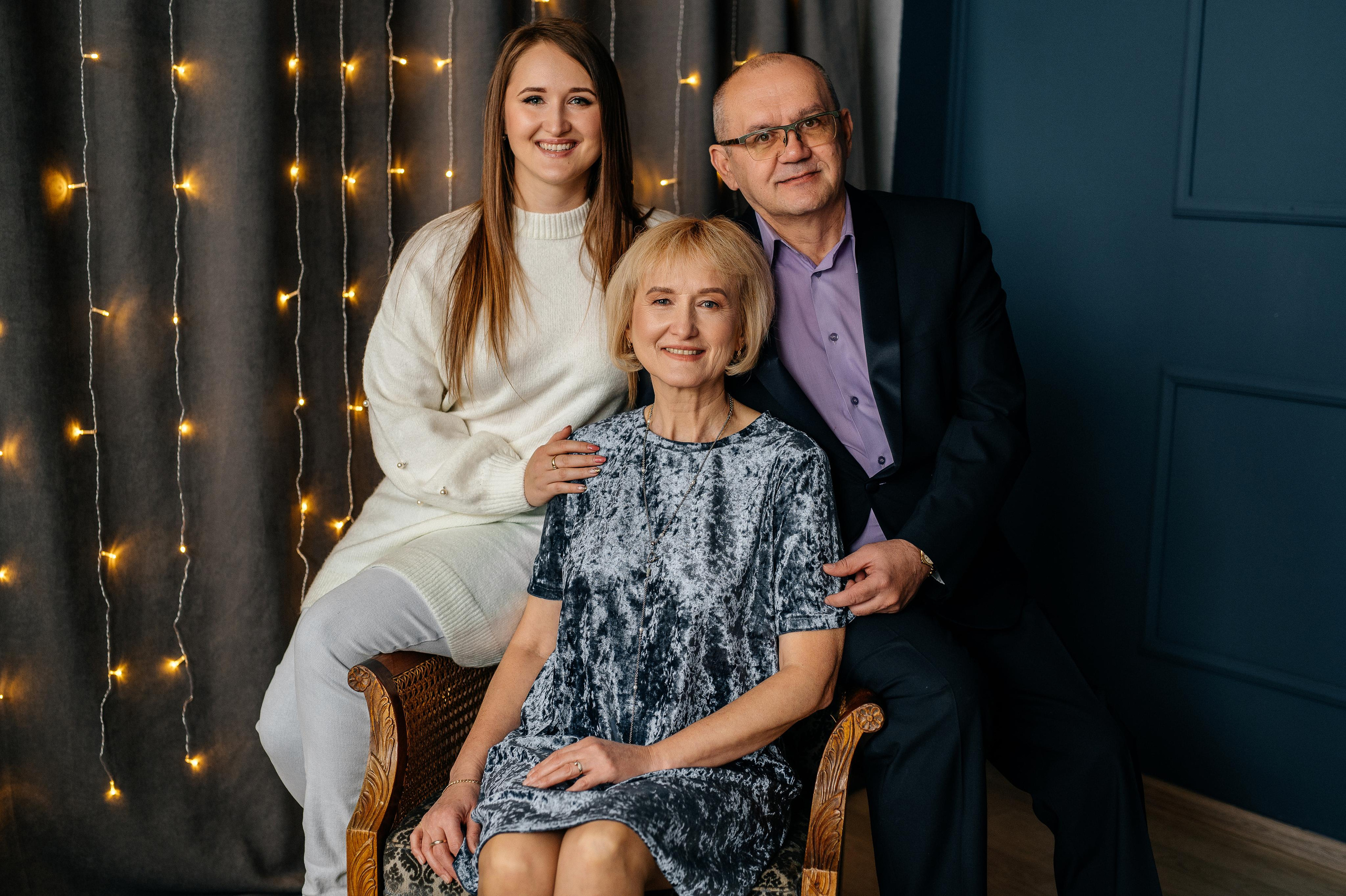 Новогодняя фотосессия большой семьи. Катя Курлович — семейный фотограф в Бобруйске и Минске