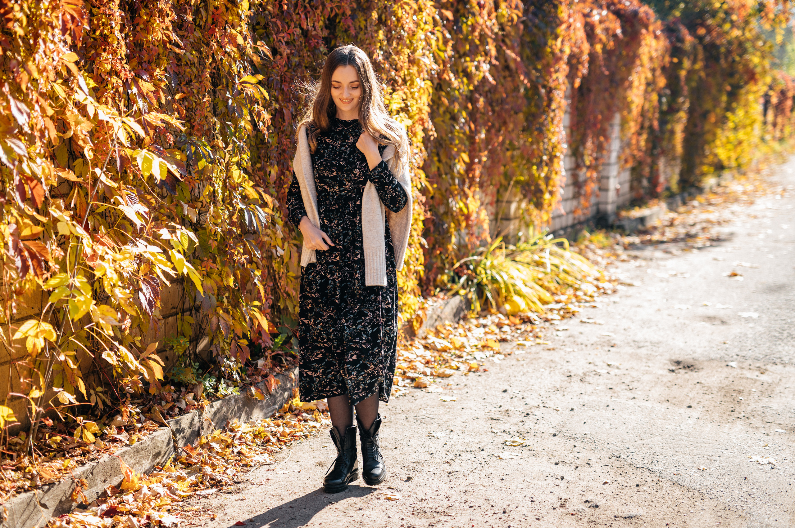 Осенняя прогулка с Катей. Катя Курлович — семейный фотограф в Бобруйске и Минске