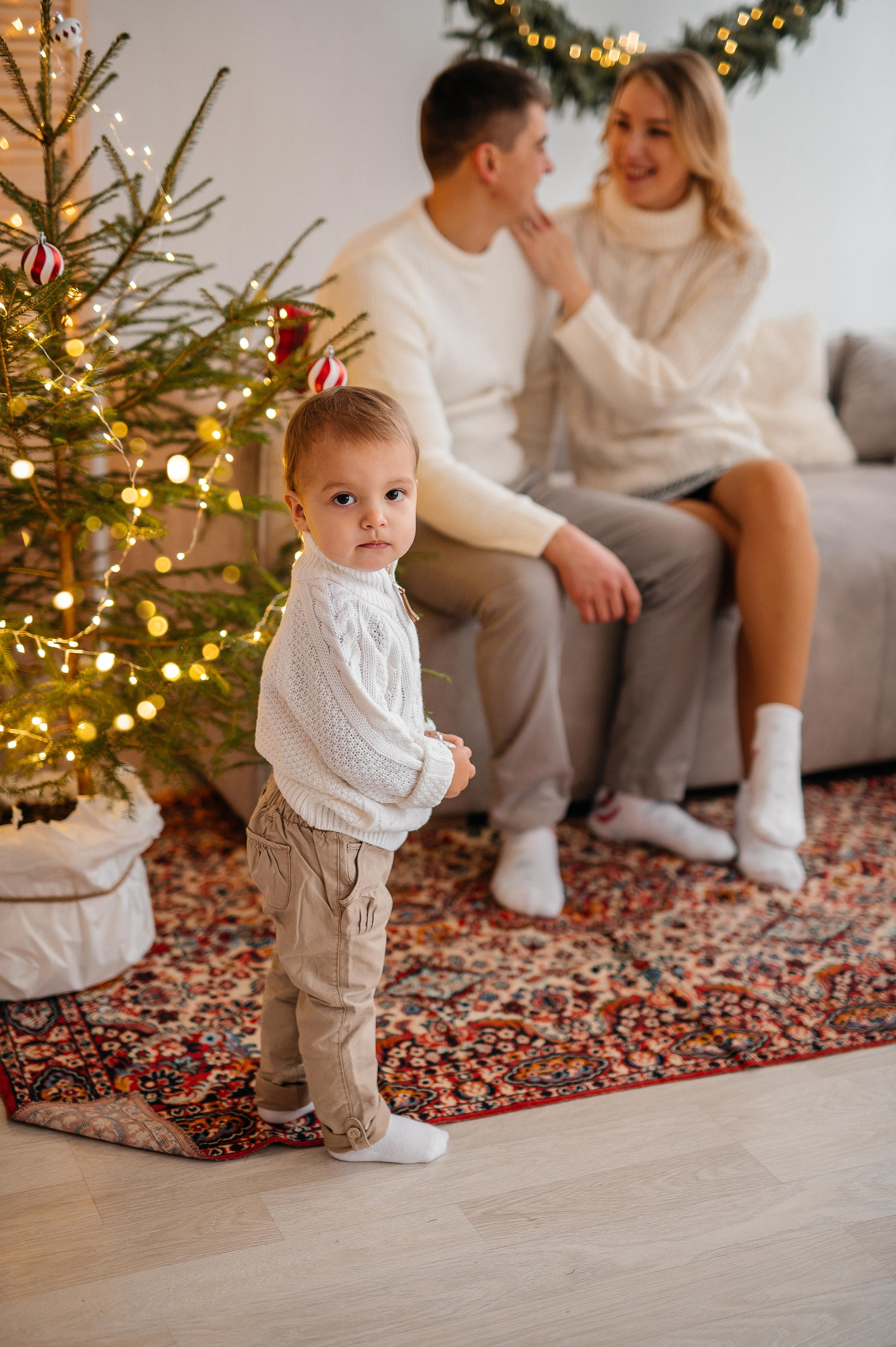 Новогодняя семейная фотосессия. Катя Курлович — семейный фотограф в Бобруйске и Минске