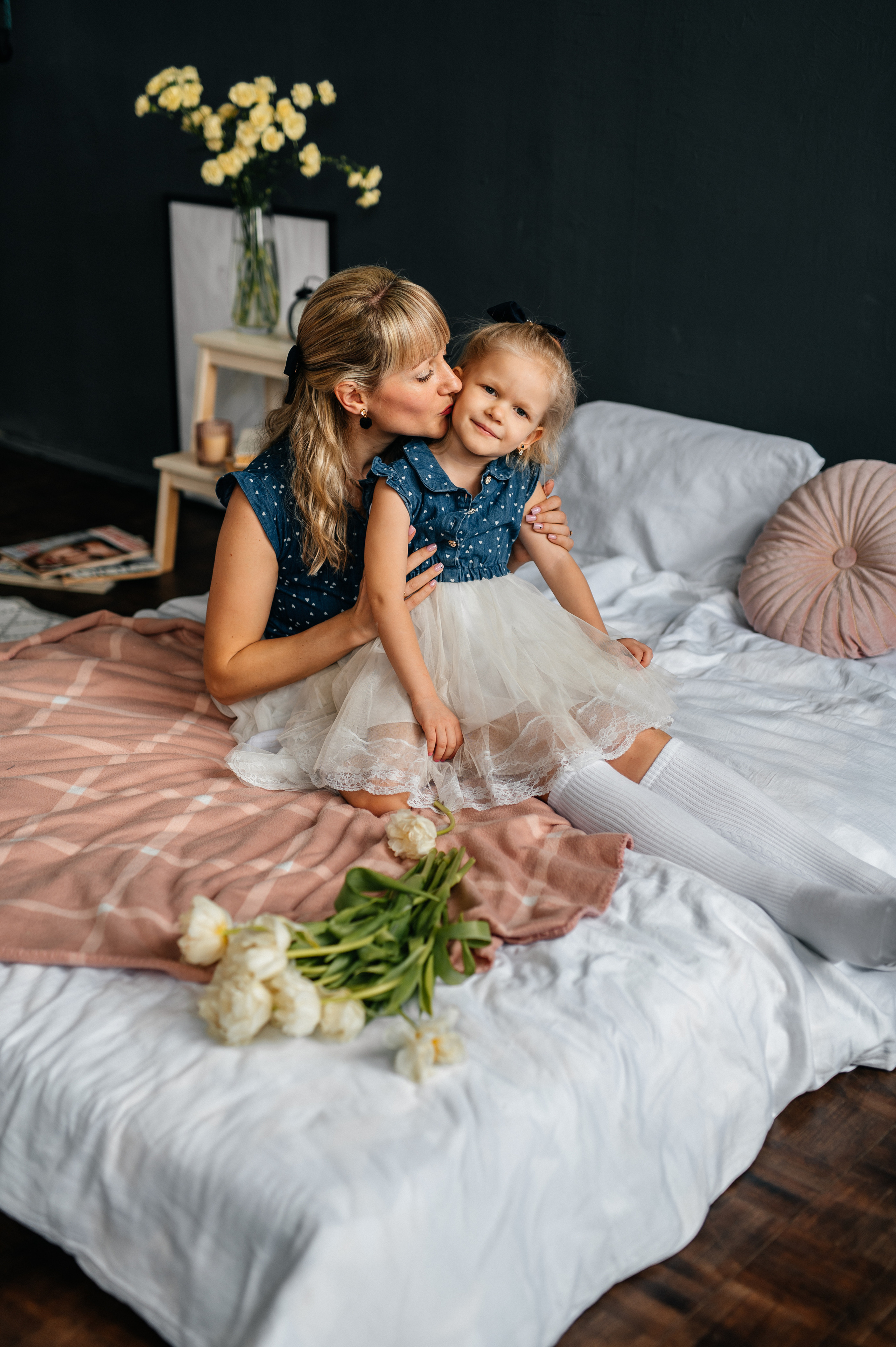 Фотосессия мамы и дочки. Катя Курлович — семейный фотограф в Бобруйске и Минске
