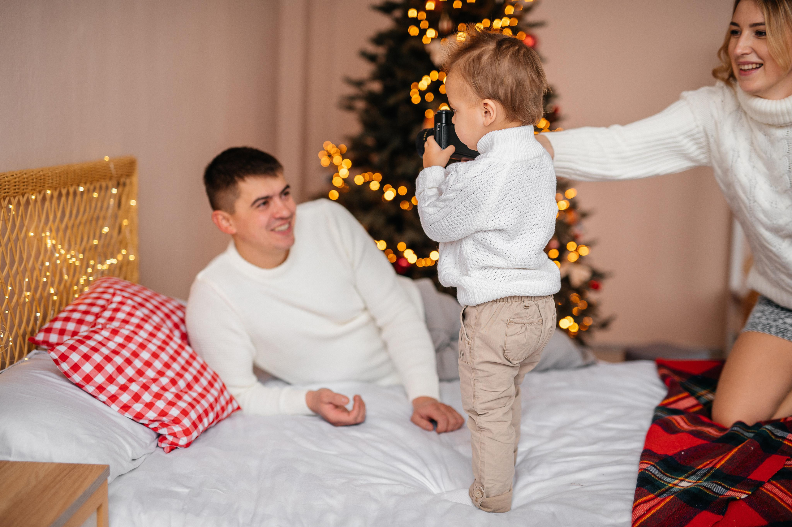 Новогодняя семейная фотосессия. Катя Курлович — семейный фотограф в Бобруйске и Минске