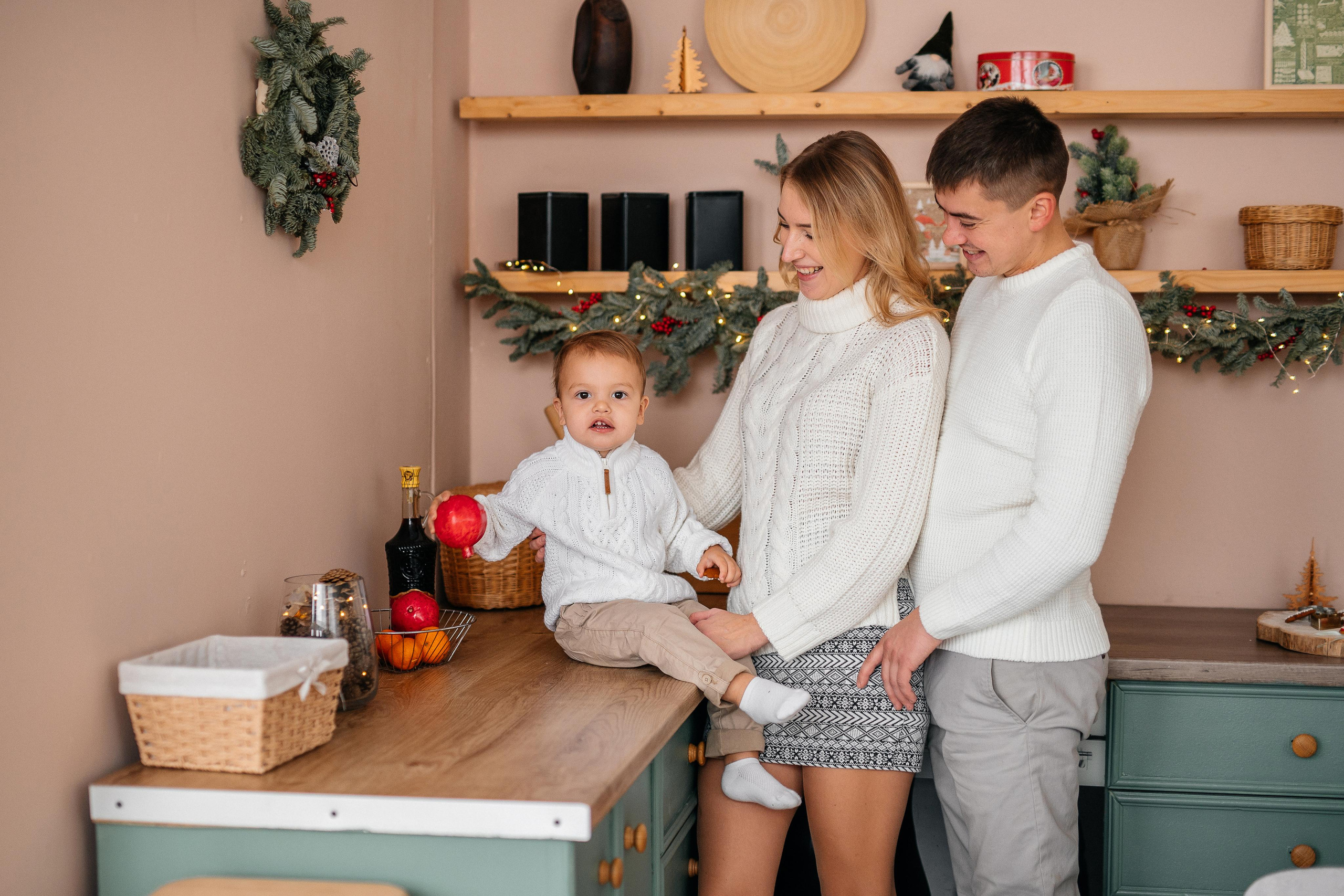 Новогодняя семейная фотосессия. Катя Курлович — семейный фотограф в Бобруйске и Минске