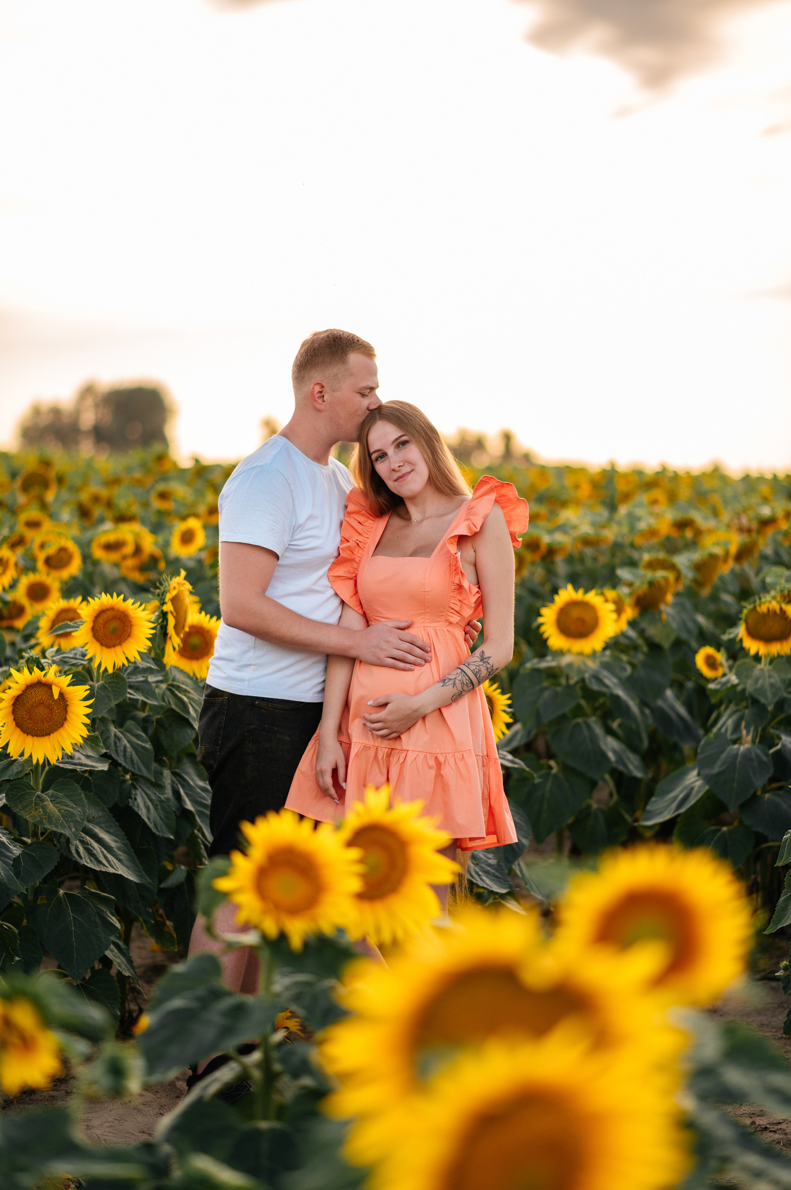 Фотосессия в подсолнухах. Катя Курлович — семейный фотограф в Бобруйске и Минске