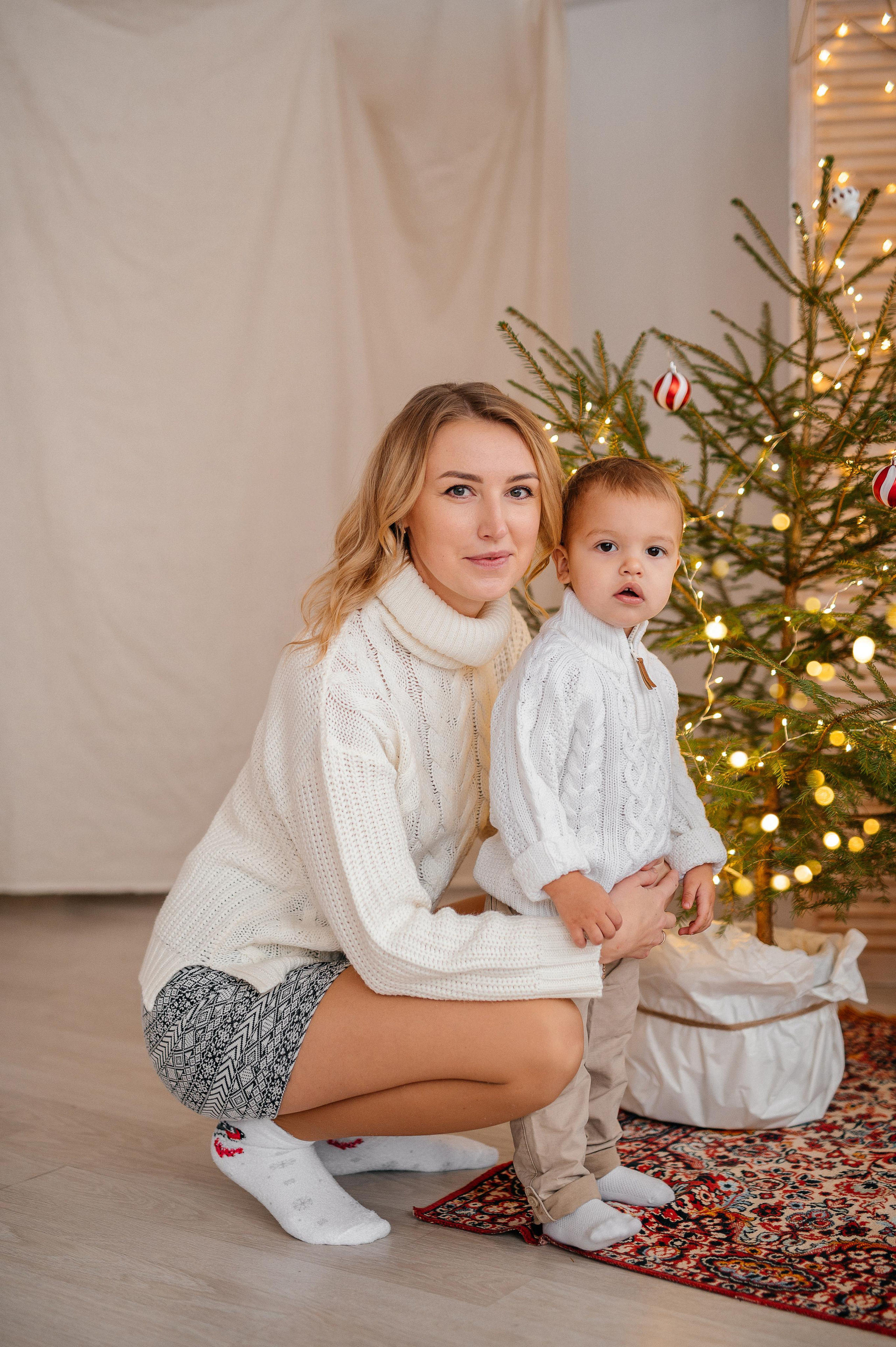 Новогодняя семейная фотосессия. Катя Курлович — семейный фотограф в Бобруйске и Минске