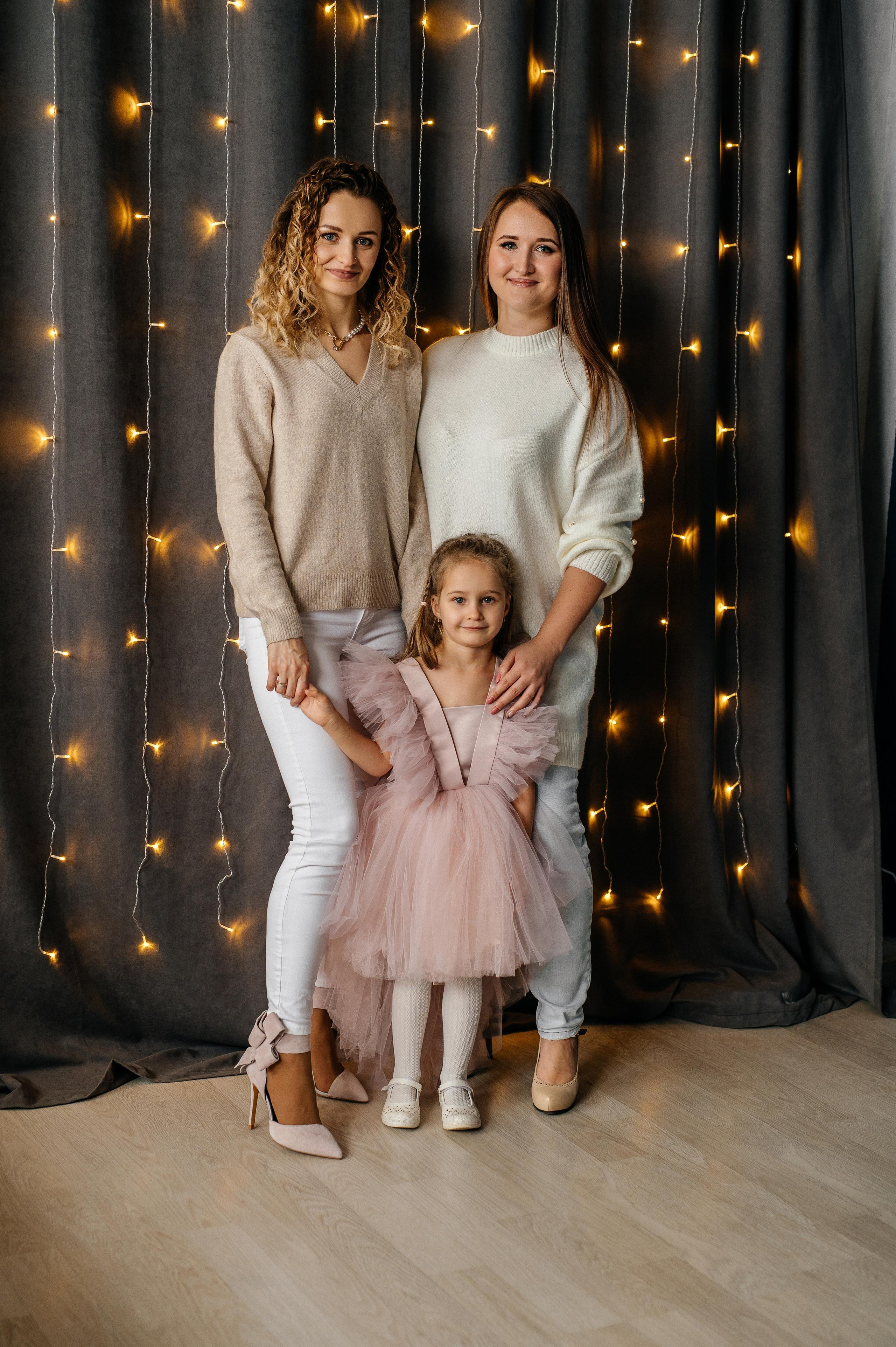 Новогодняя фотосессия большой семьи. Катя Курлович — семейный фотограф в Бобруйске и Минске