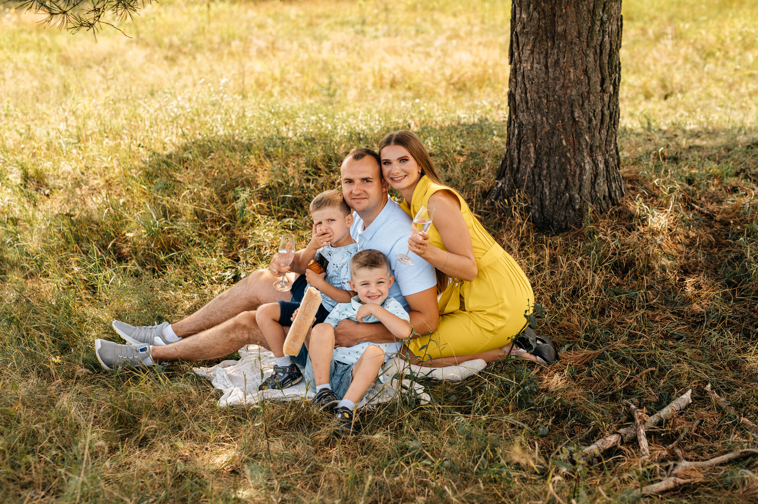 Семейный пикник. Катя Курлович — семейный фотограф в Бобруйске и Минске