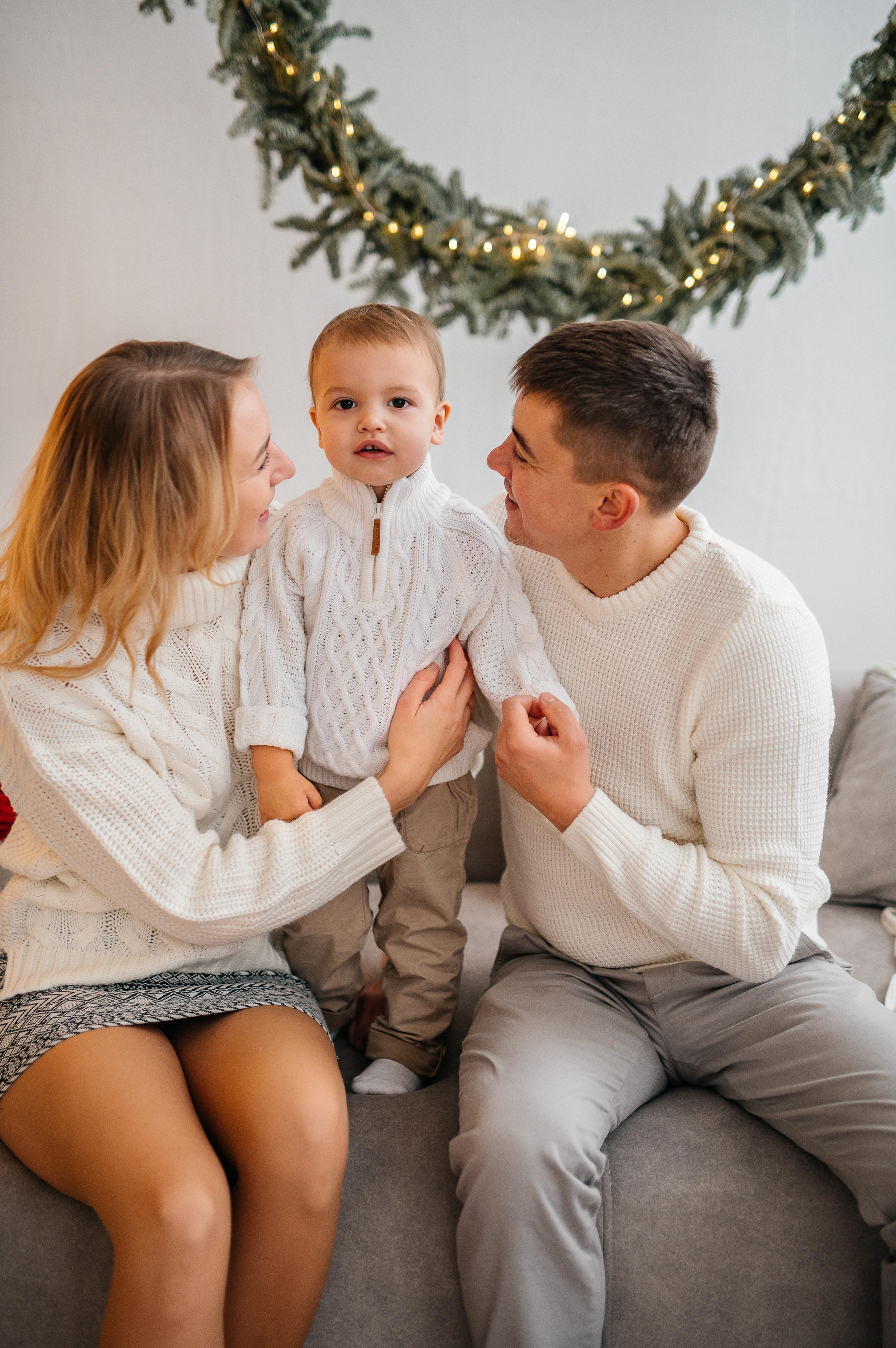 Новогодняя семейная фотосессия. Катя Курлович — семейный фотограф в Бобруйске и Минске