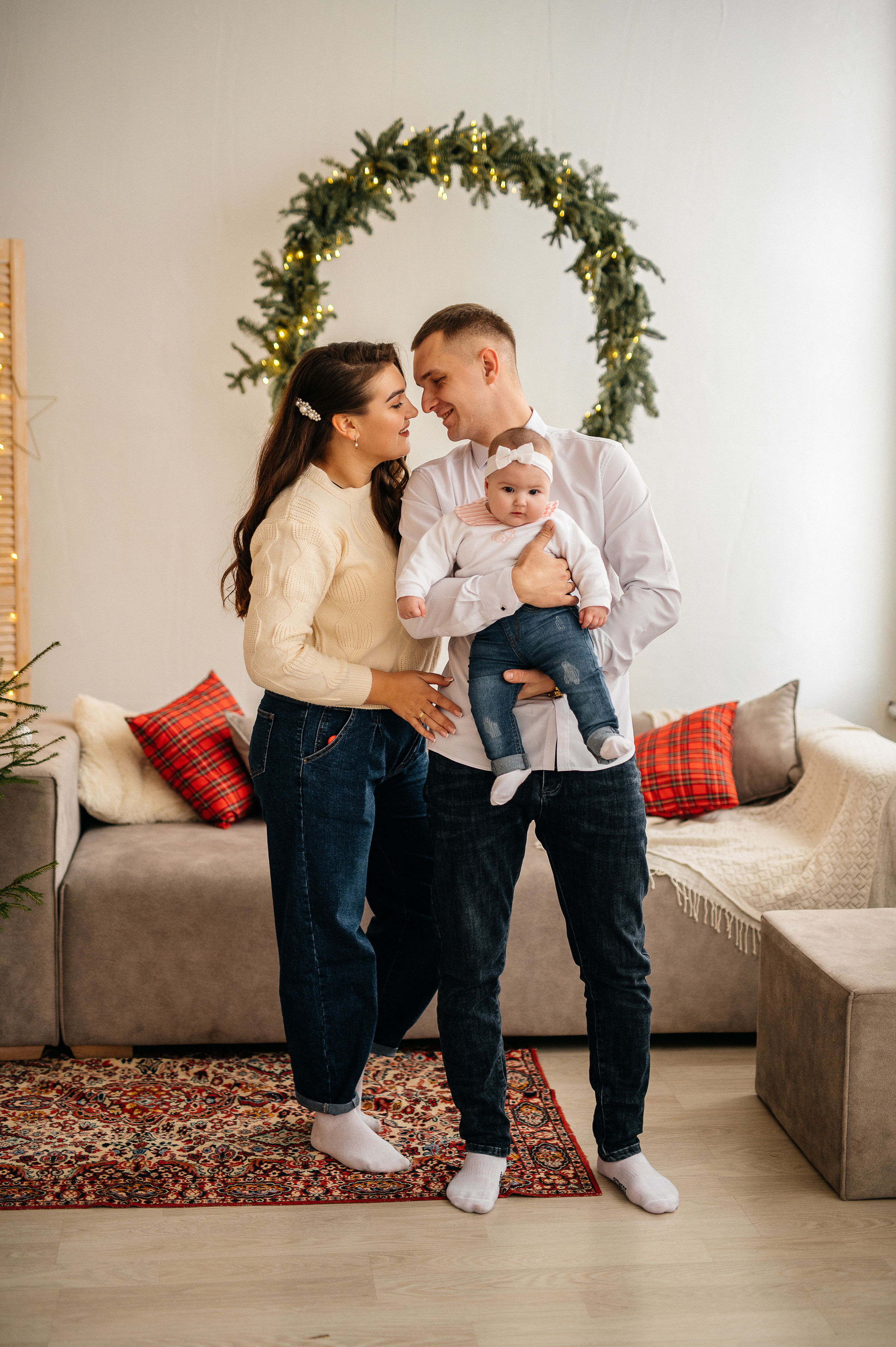 Первый новый год Ульяны. Катя Курлович — семейный фотограф в Бобруйске и Минске