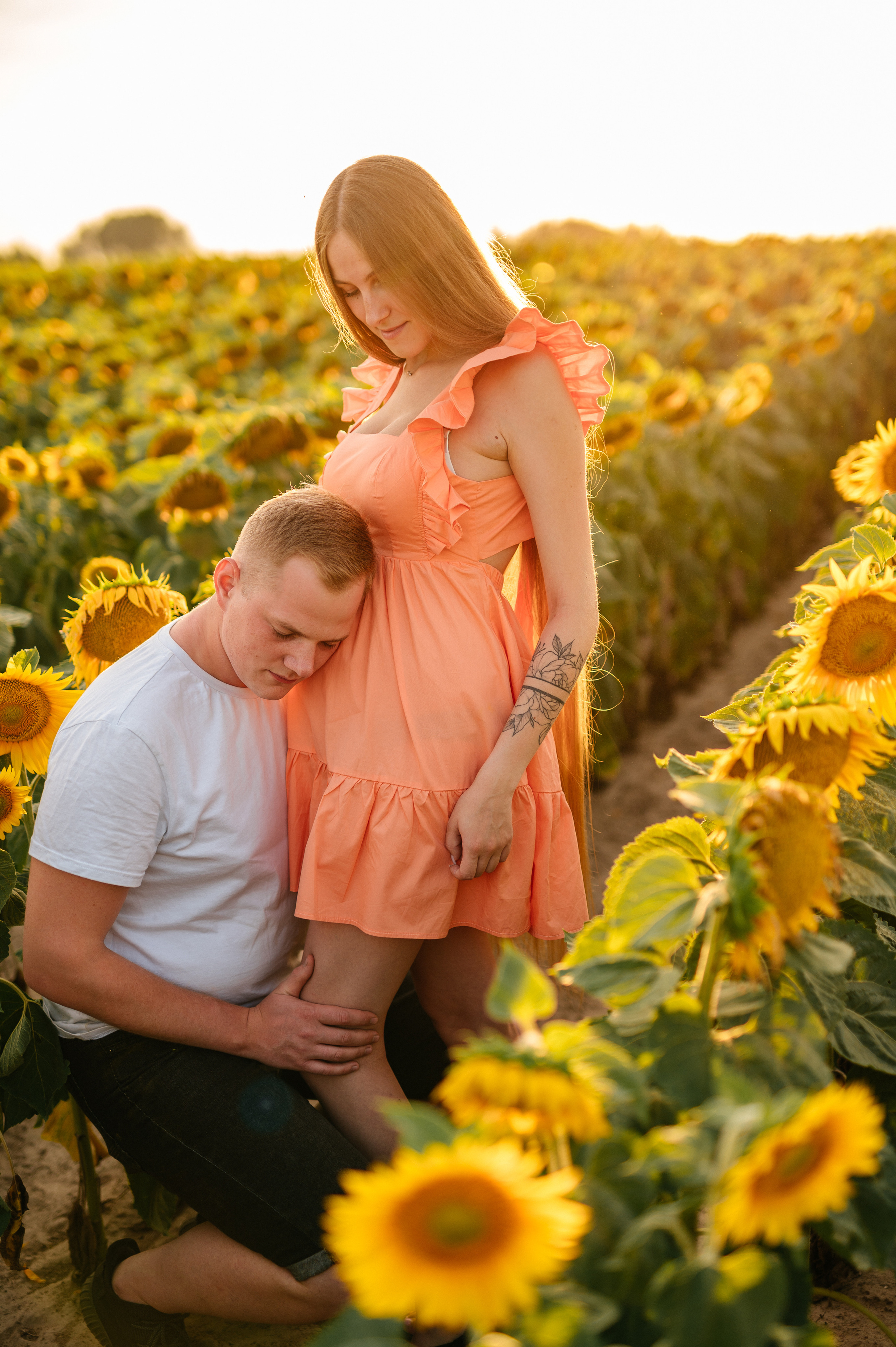 Фотосессия в подсолнухах. Катя Курлович — семейный фотограф в Бобруйске и Минске