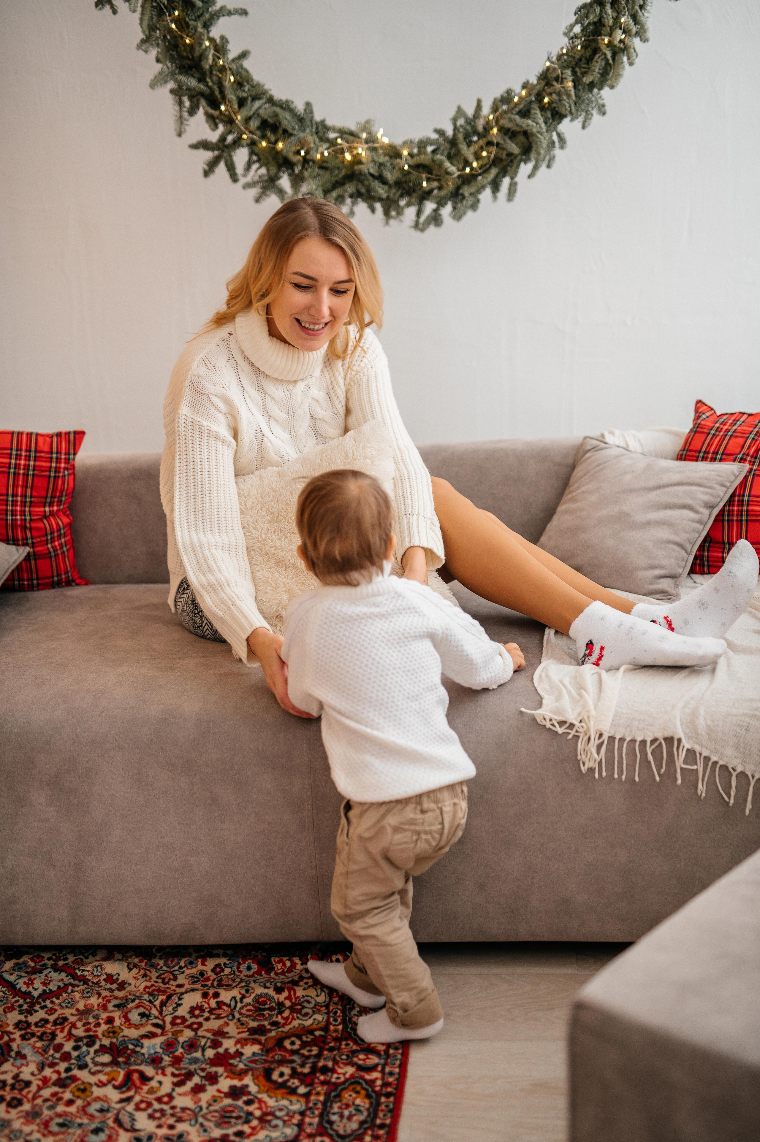 Новогодняя семейная фотосессия. Катя Курлович — семейный фотограф в Бобруйске и Минске