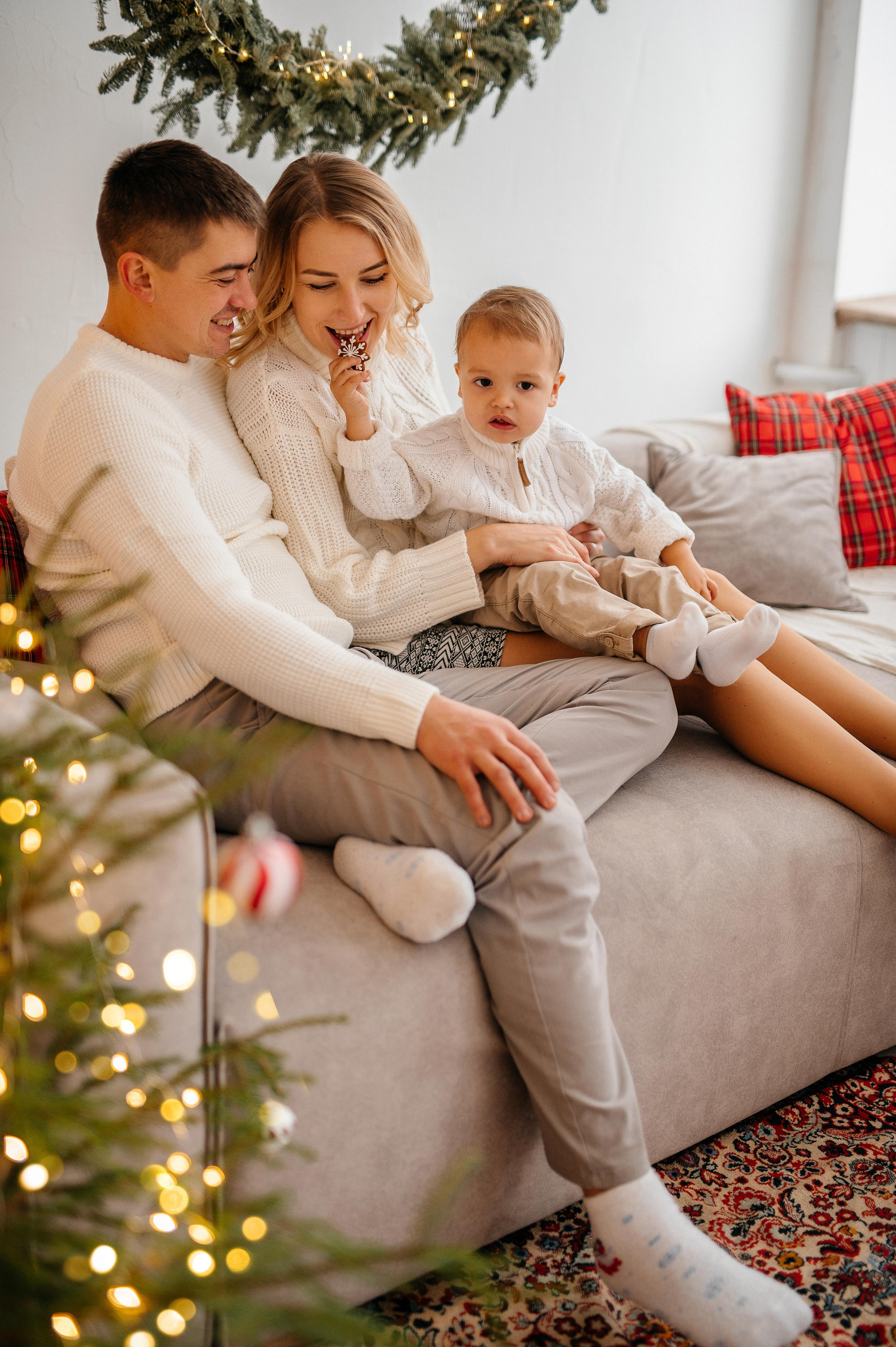 Новогодняя семейная фотосессия. Катя Курлович — семейный фотограф в Бобруйске и Минске