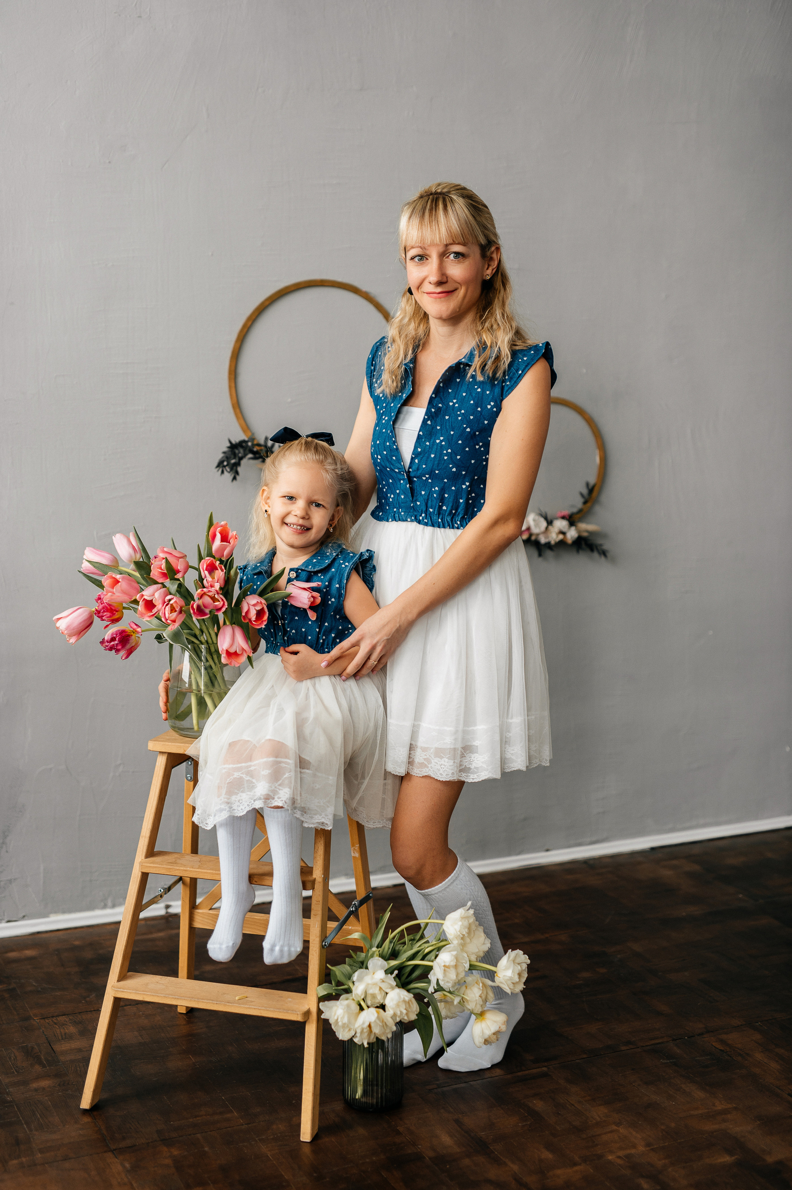 Фотосессия мамы и дочки. Катя Курлович — семейный фотограф в Бобруйске и Минске