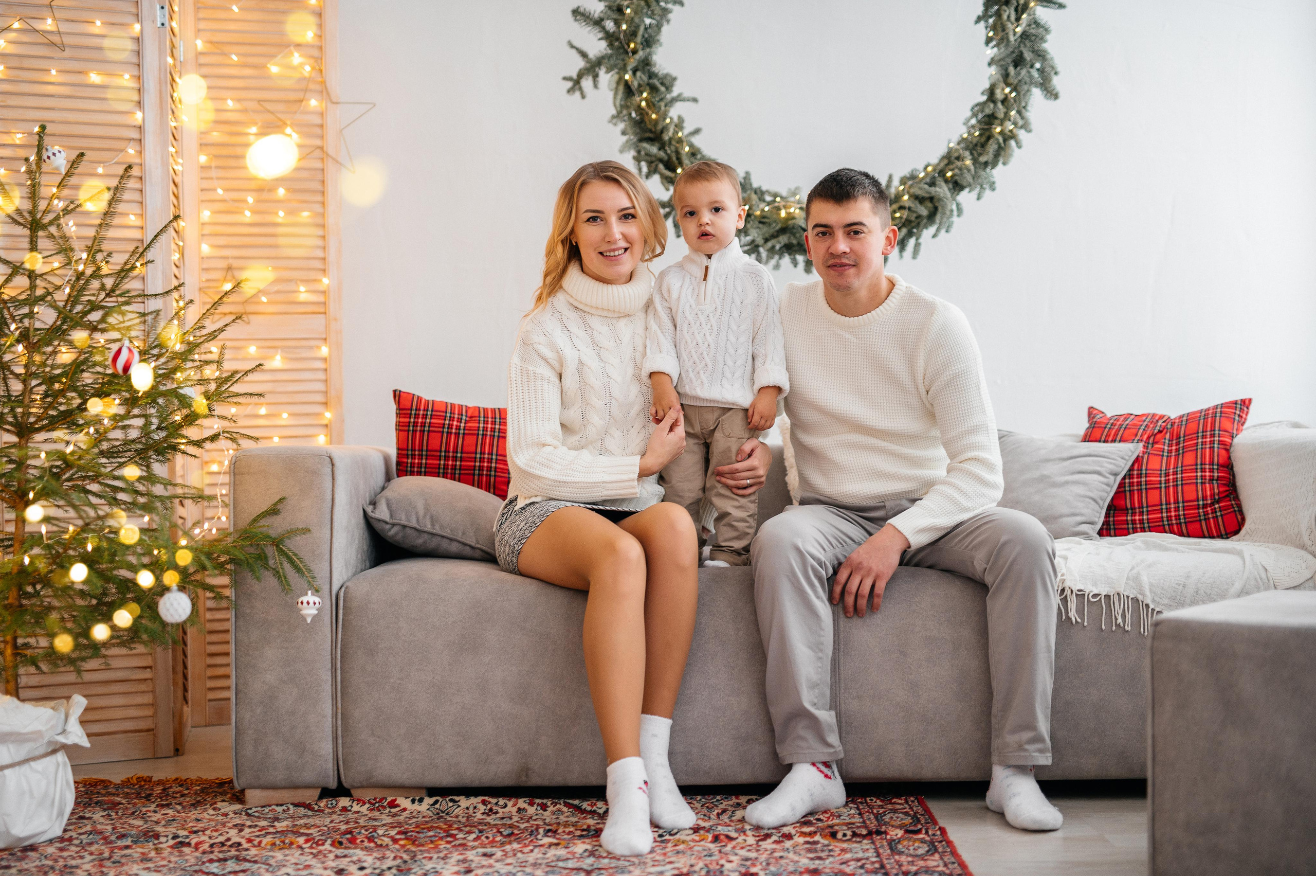 Новогодняя семейная фотосессия. Катя Курлович — семейный фотограф в Бобруйске и Минске