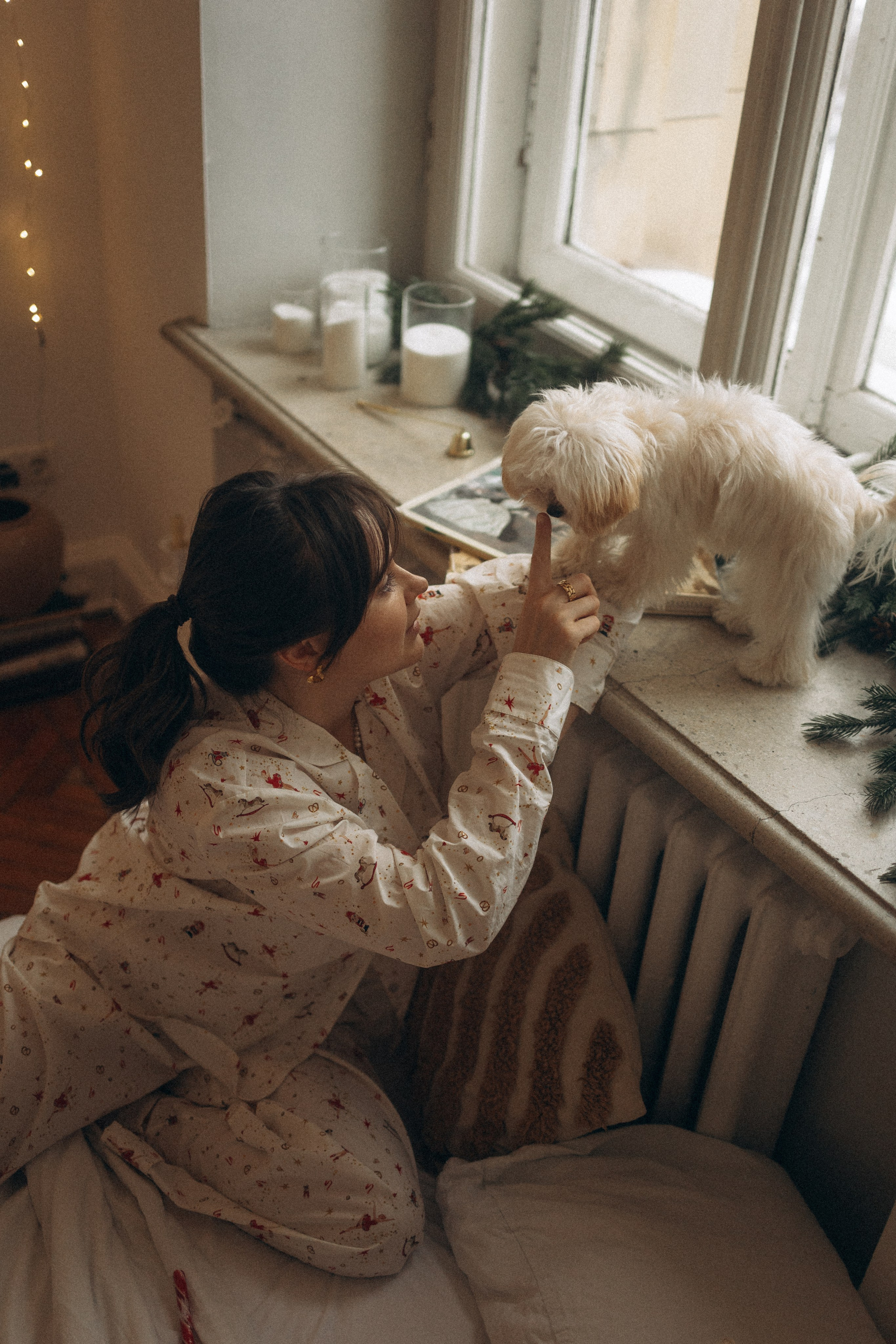 Оля и Бри. Фотораф — анималист Мария Шистка