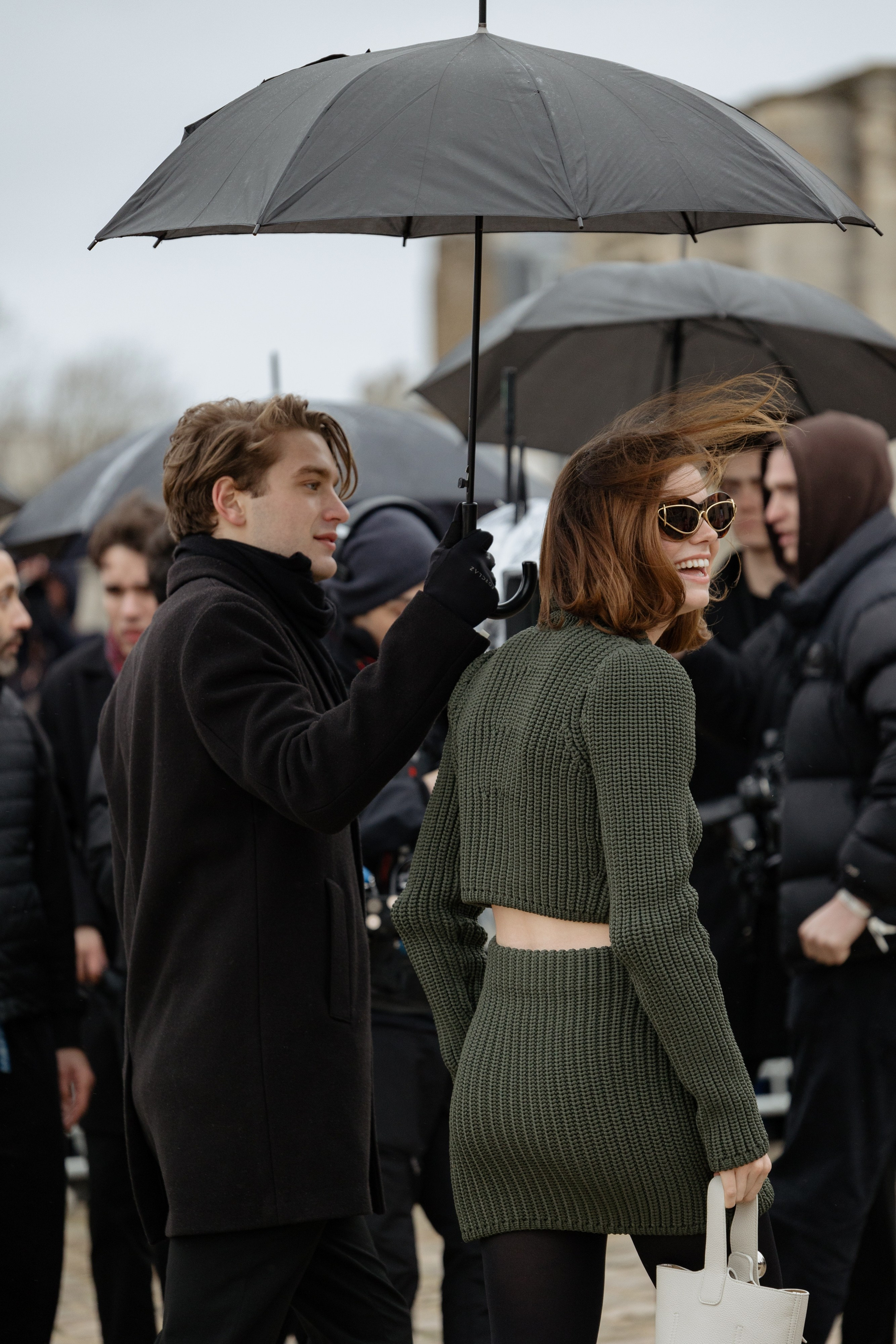 LOEWE PFW WOMENSWEAR FALL-WINTER 24/25. Photographer in Milan Ivan Goncharov