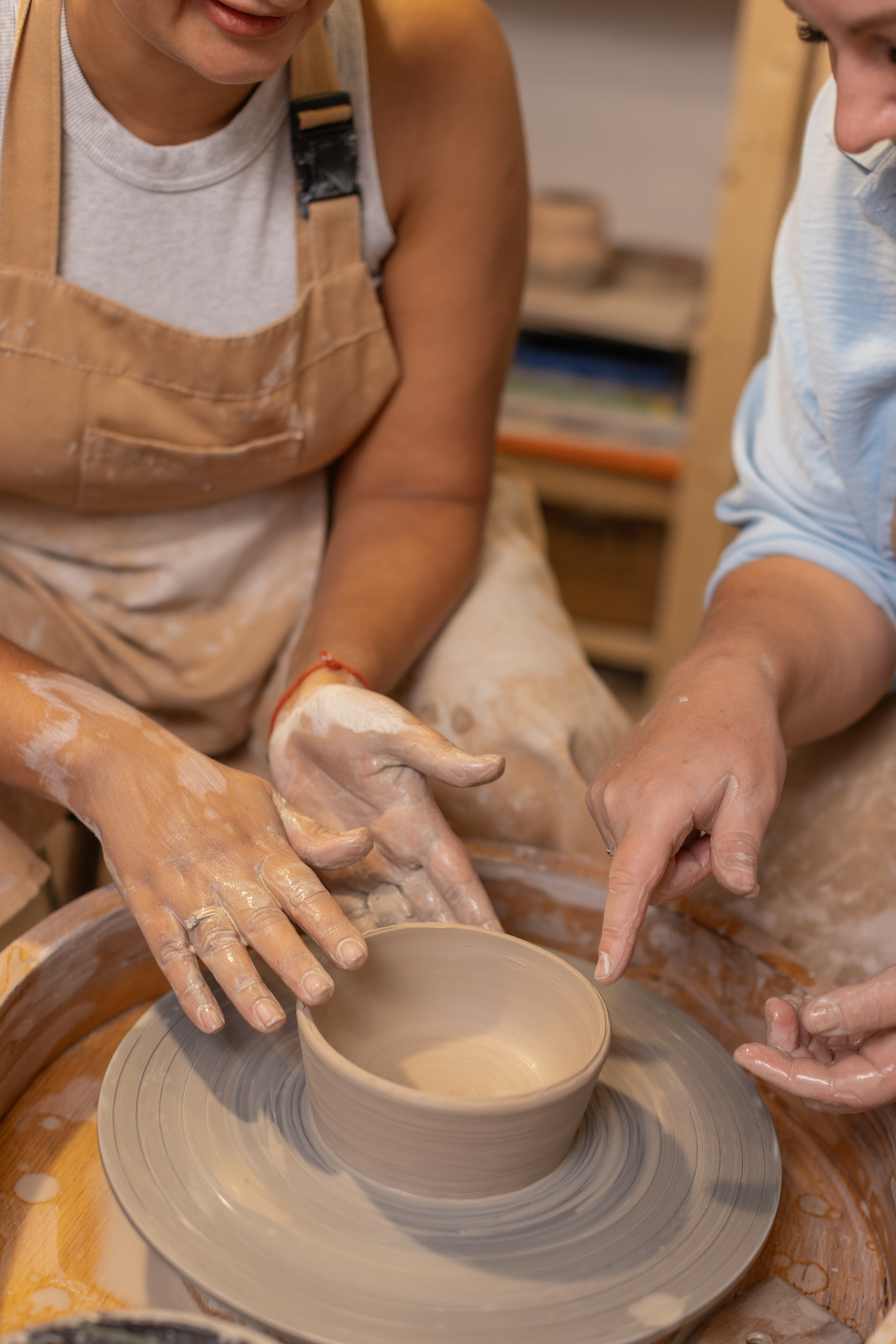 Гончарный МК Ирина и Юлия. Семейный и детский newborn фотограф в Ростове-на-Дону Наталья Лебедева