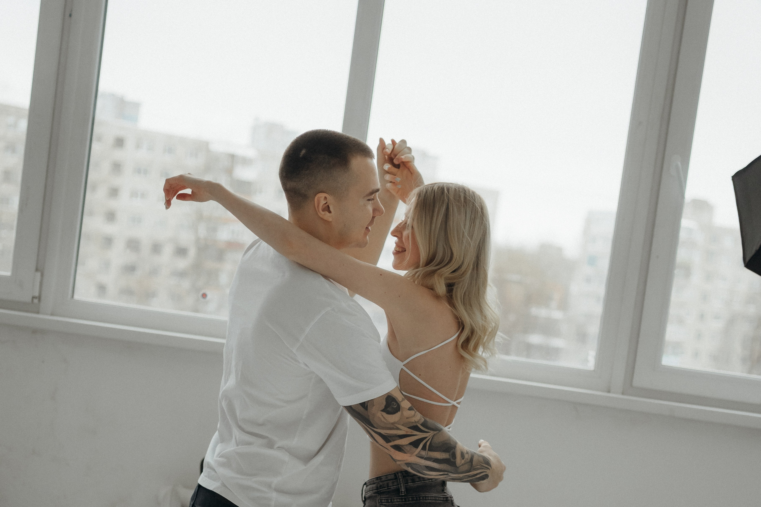 Парная фотосессия в студии в Архангельске. Портретный и свадебный фотограф в Архангельске Елизавета Стрекаловская