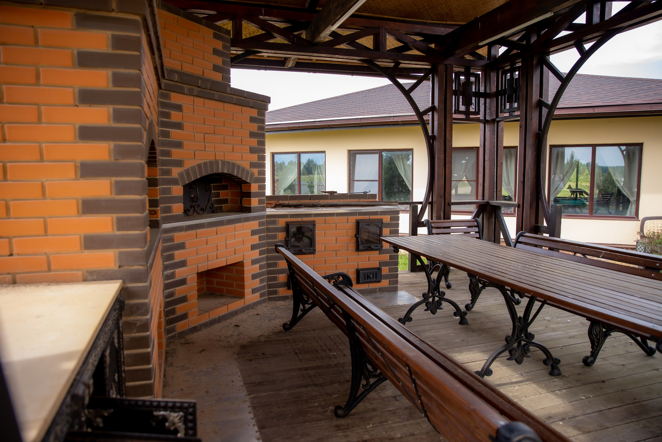 База отдыха в Тверской области. Территория. Фотограф недвижимости и контент-съемки в СПб