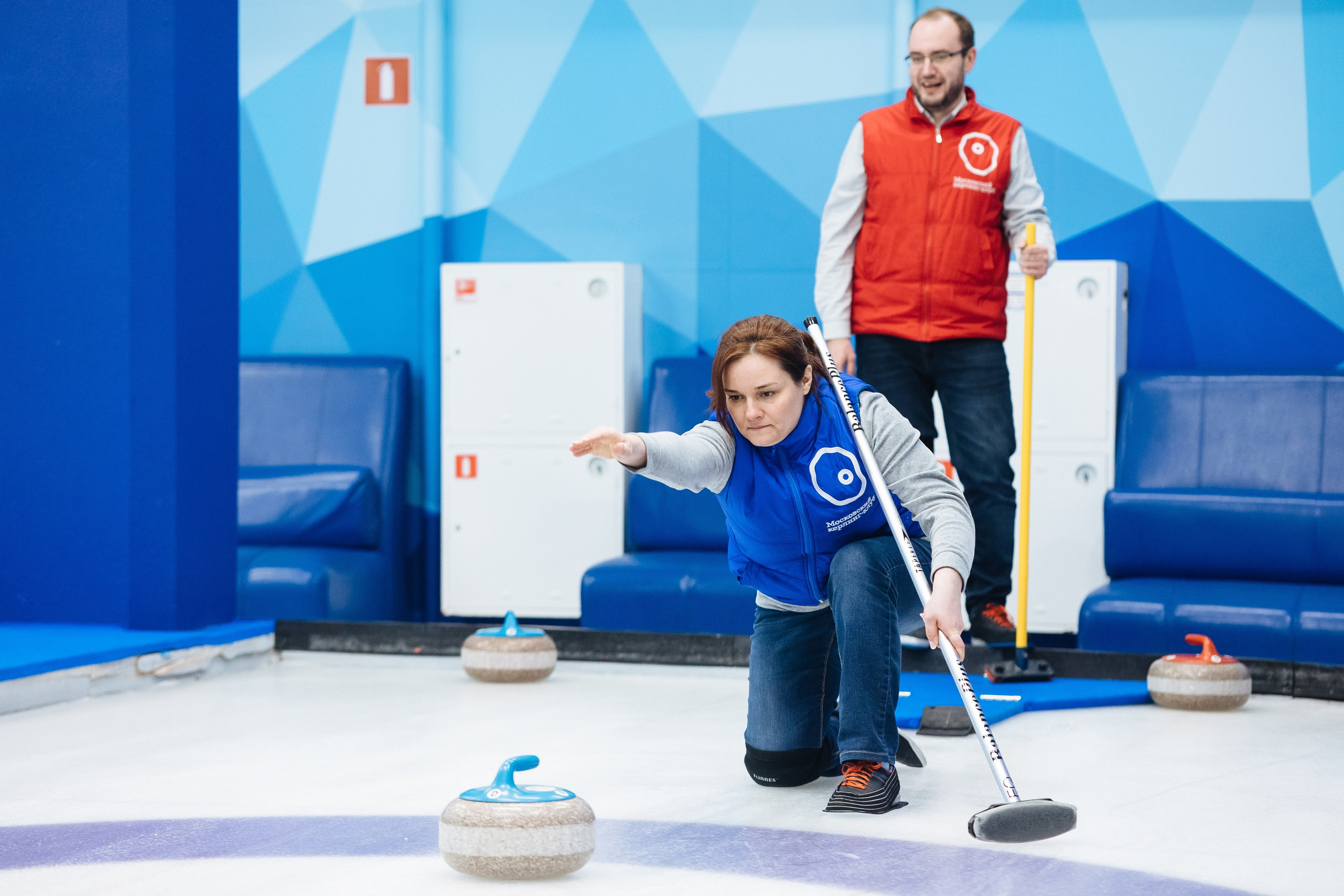 Корпоратив в кёрлинге. Свадебный и семейный фотограф Екатерина Иванова