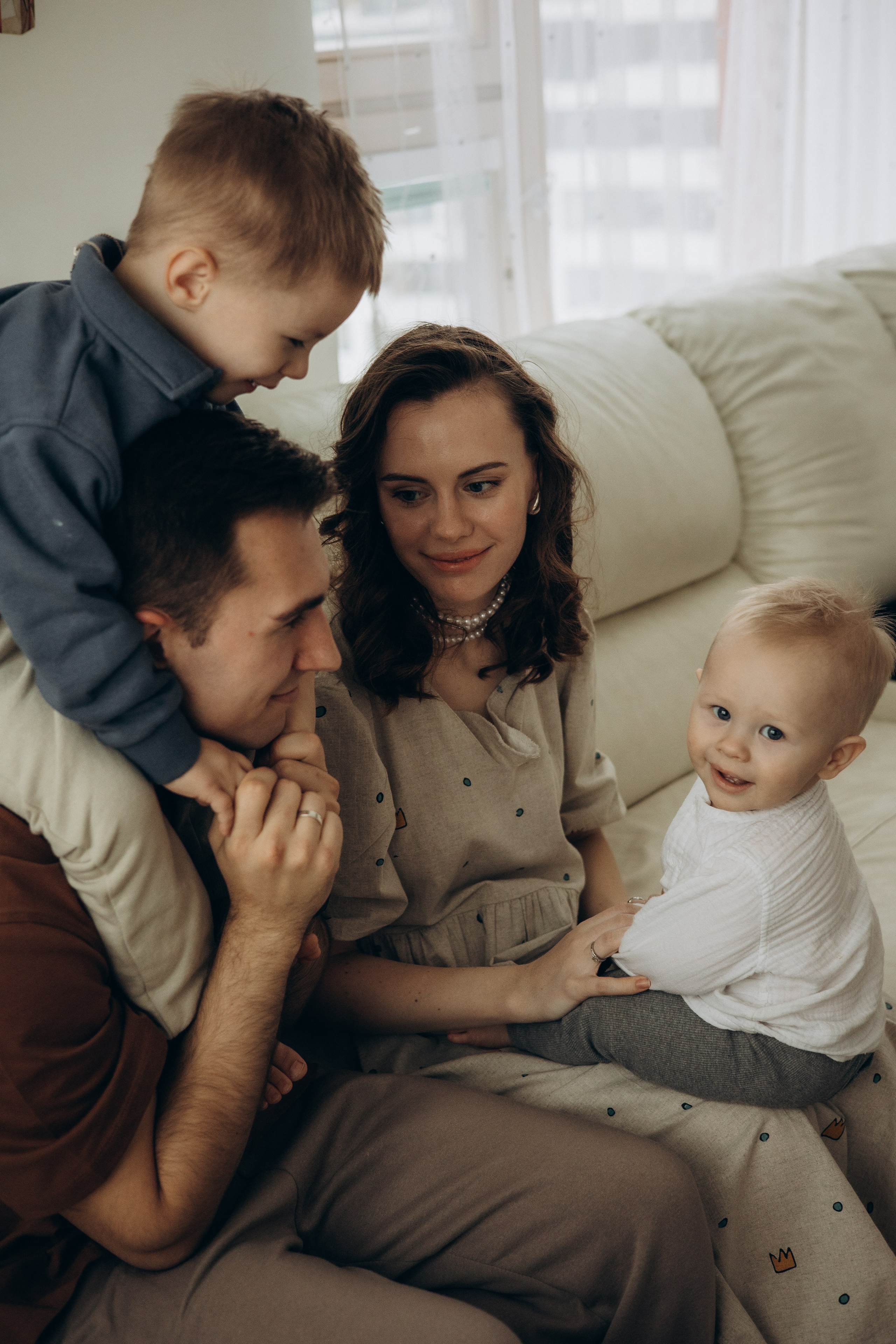 Домашняя история. Семейный фотограф Москва Юлиана Фетисова