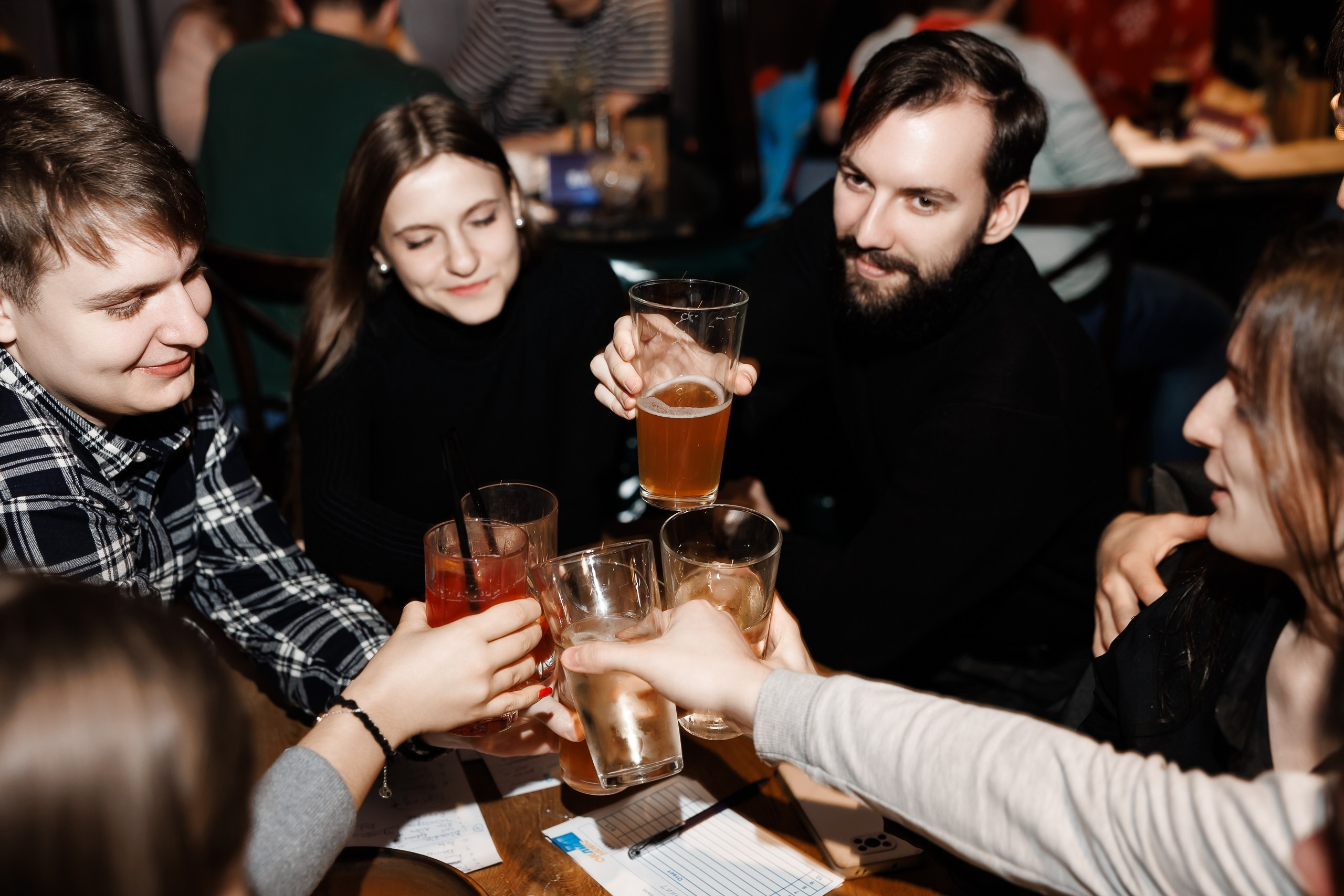 Игра квиз в пабе «Nobel». Фотограф в Санкт-Петербурге — Сергей Петров
