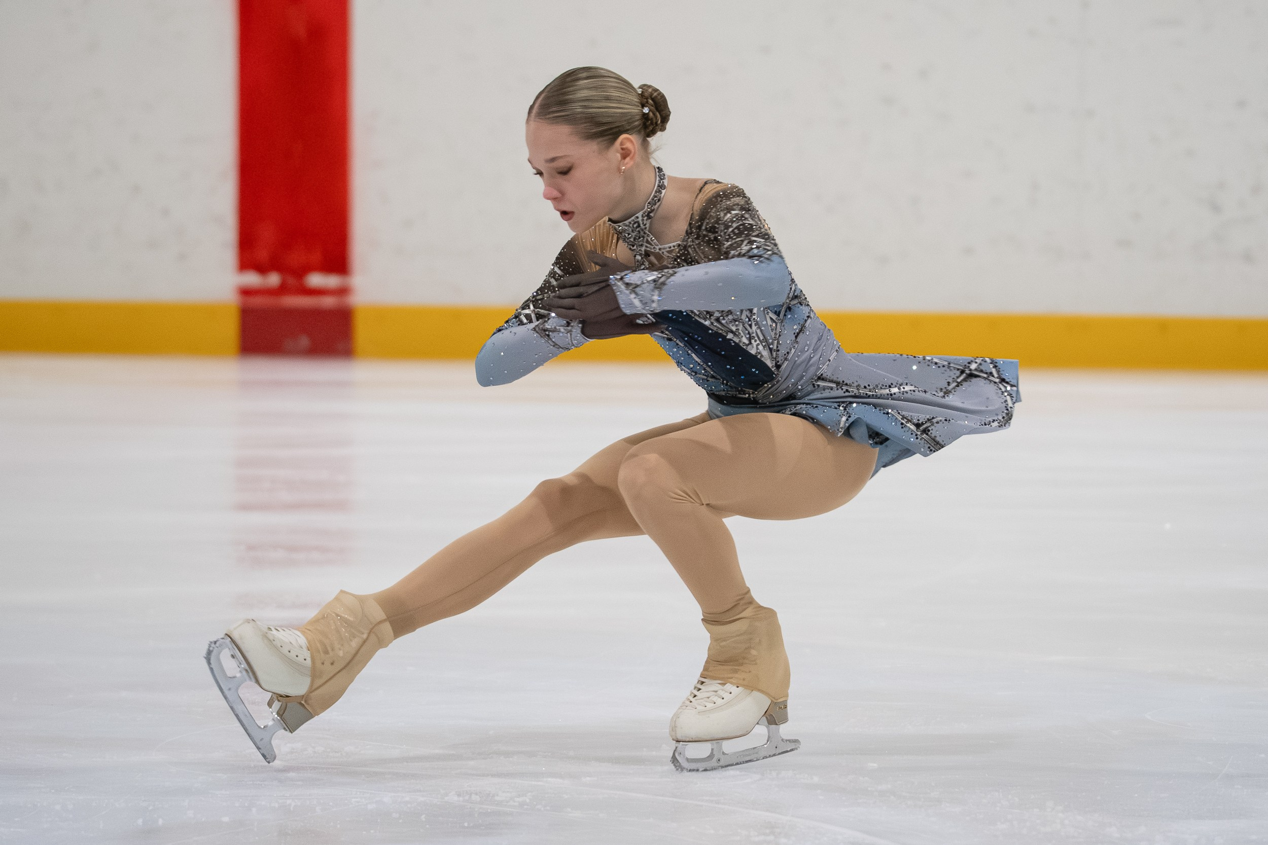 Первенство НСО по фигурному катанию. Воробьева Ксения — Спортивный и танцевальный фотограф Новосибирск