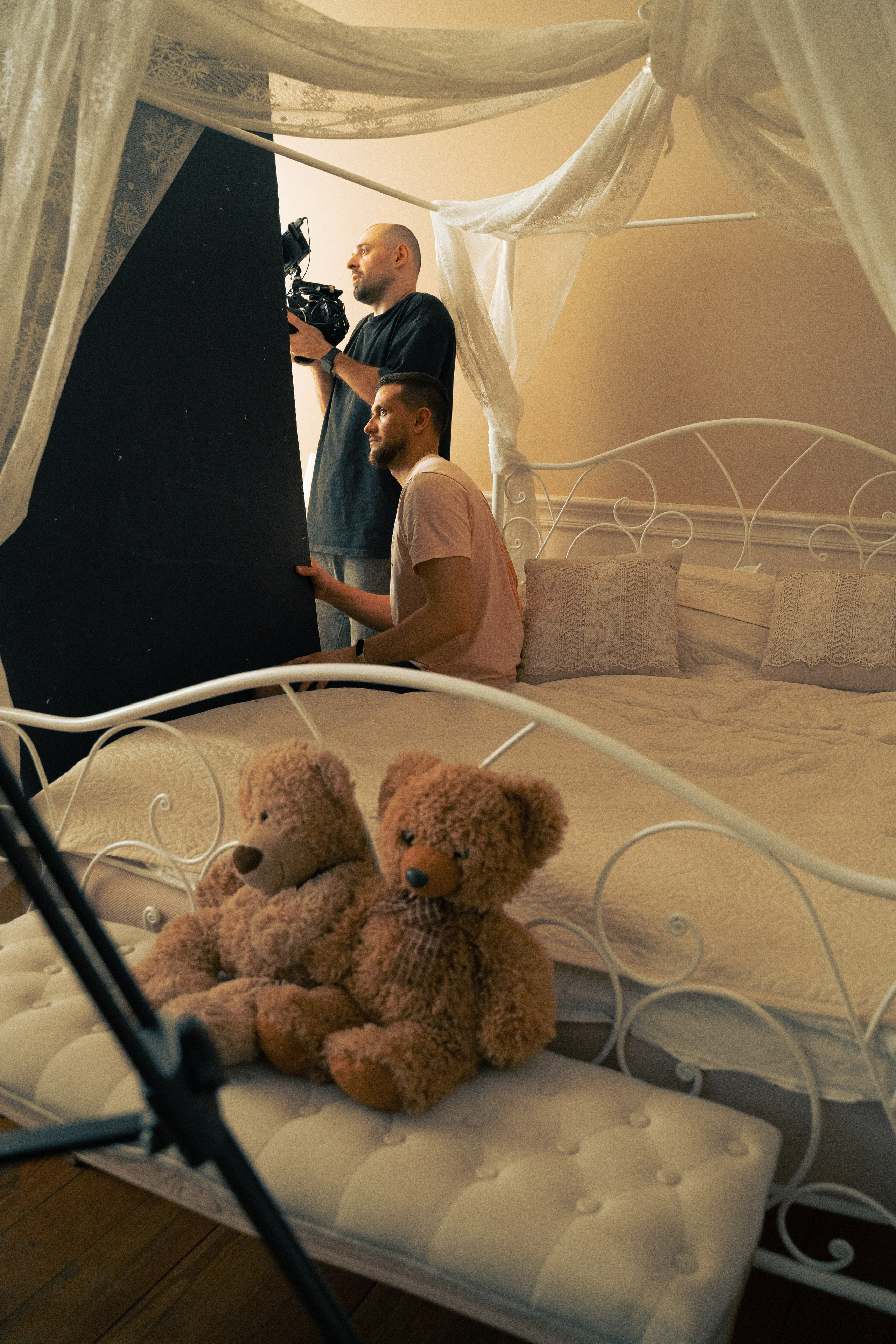 Бэкстейдж съемка клипа. Krasnopoliophoto