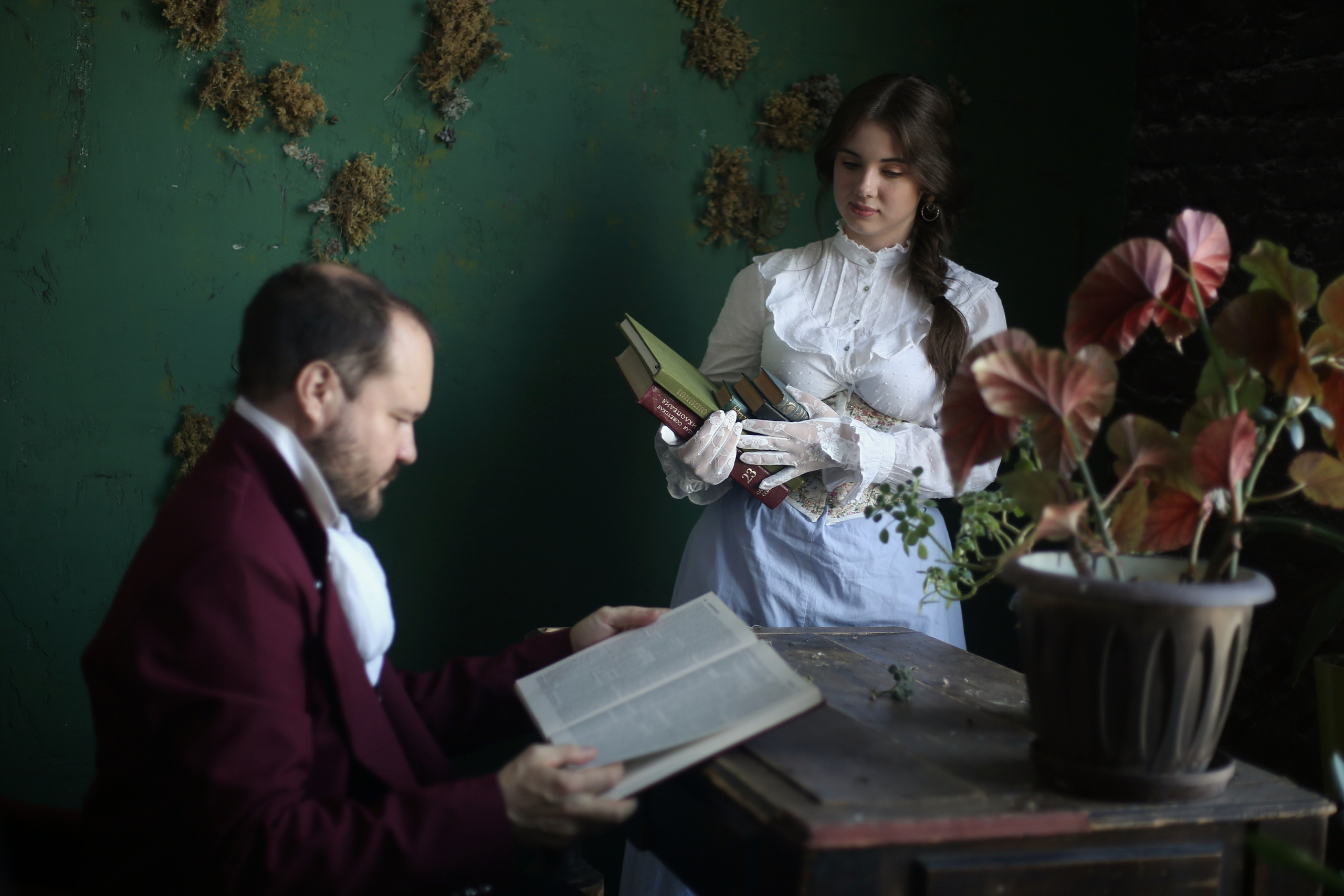 Викторианка — Стилизованная съемка. MarCh Photography — Photographer in Perm