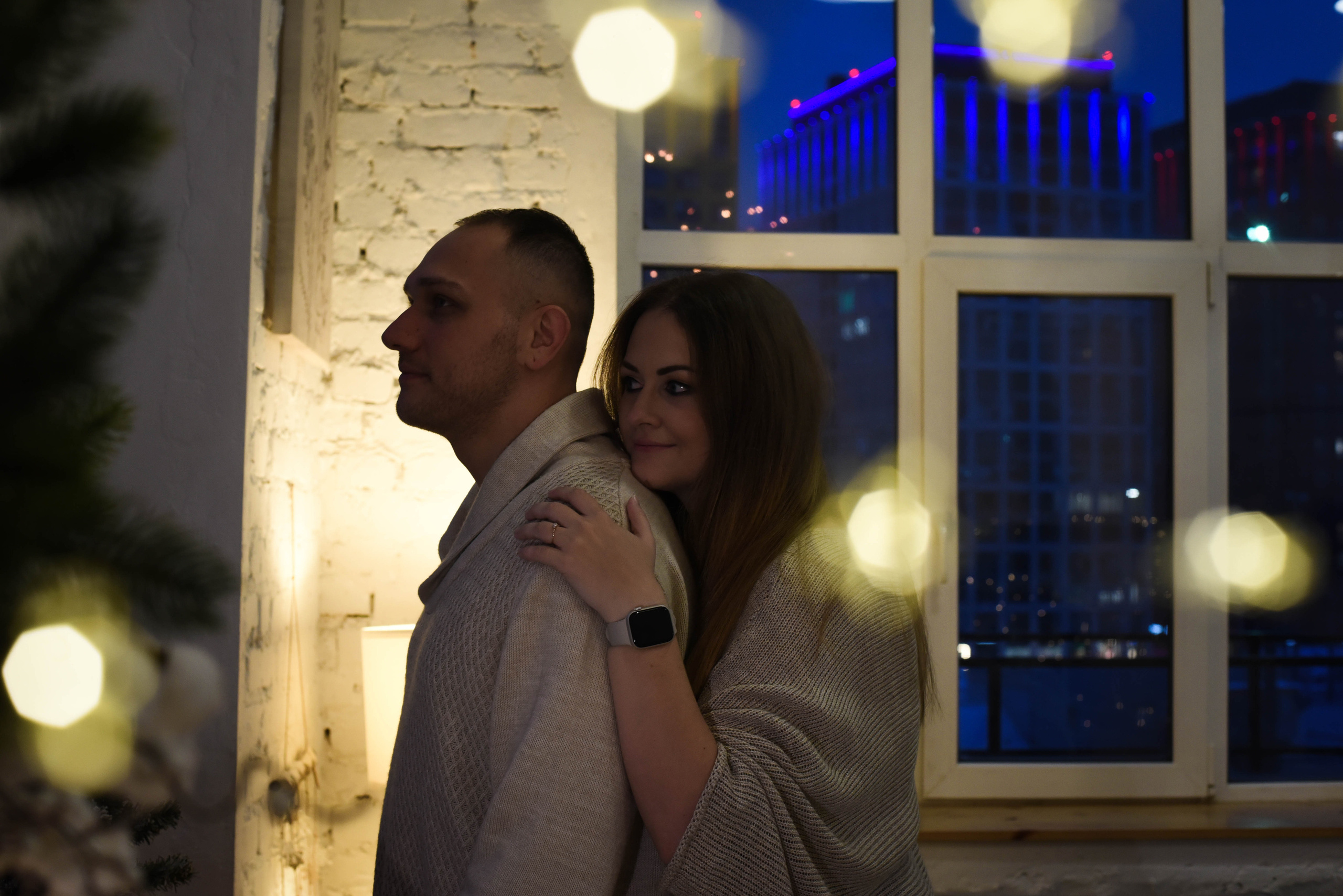 Студийная новогодняя семейная съемка. Женский и семейный фотограф Людмила Богачкина