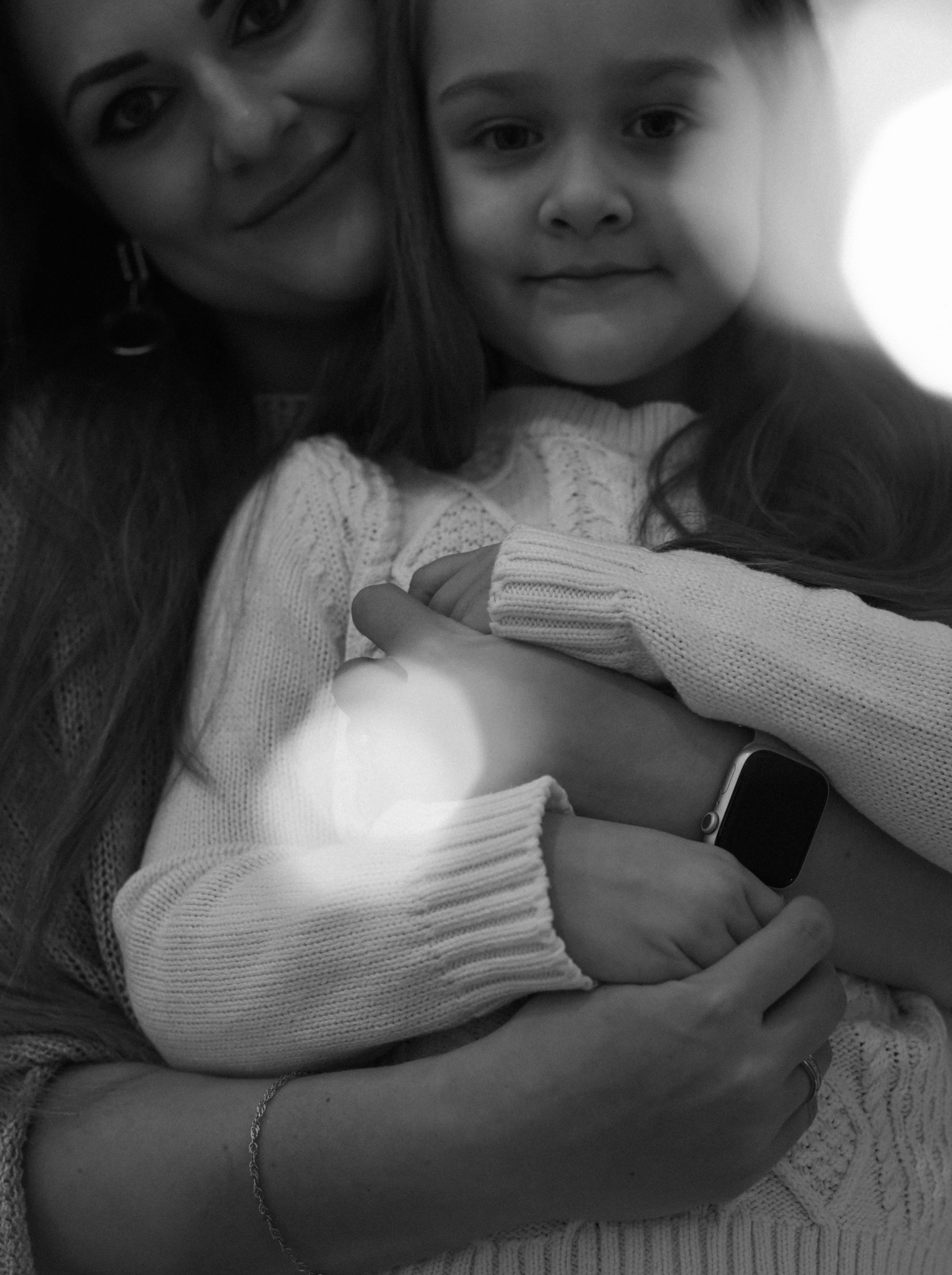 Студийная новогодняя семейная съемка. Женский и семейный фотограф Людмила Богачкина