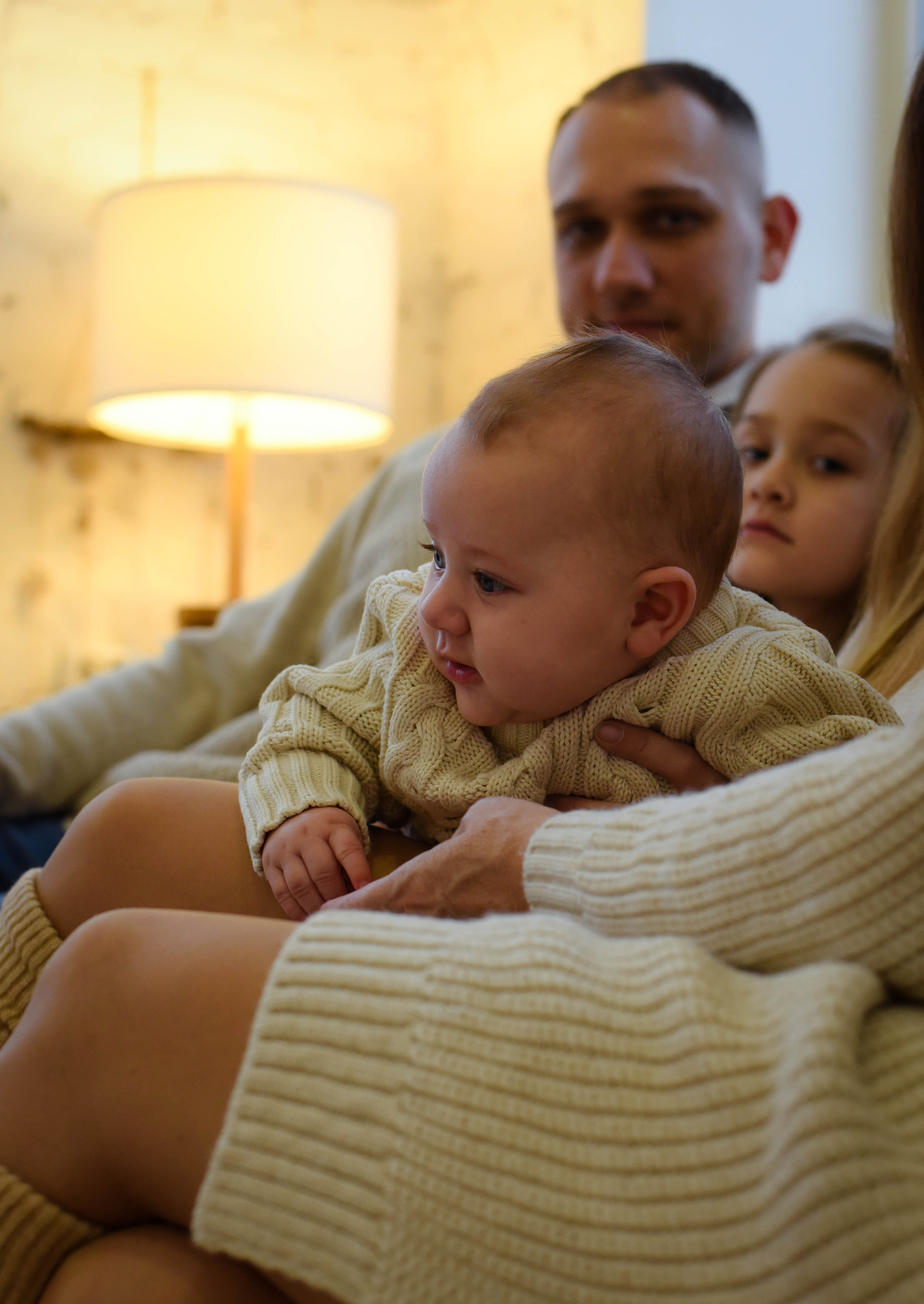 Студийная новогодняя семейная съемка. Женский и семейный фотограф Людмила Богачкина