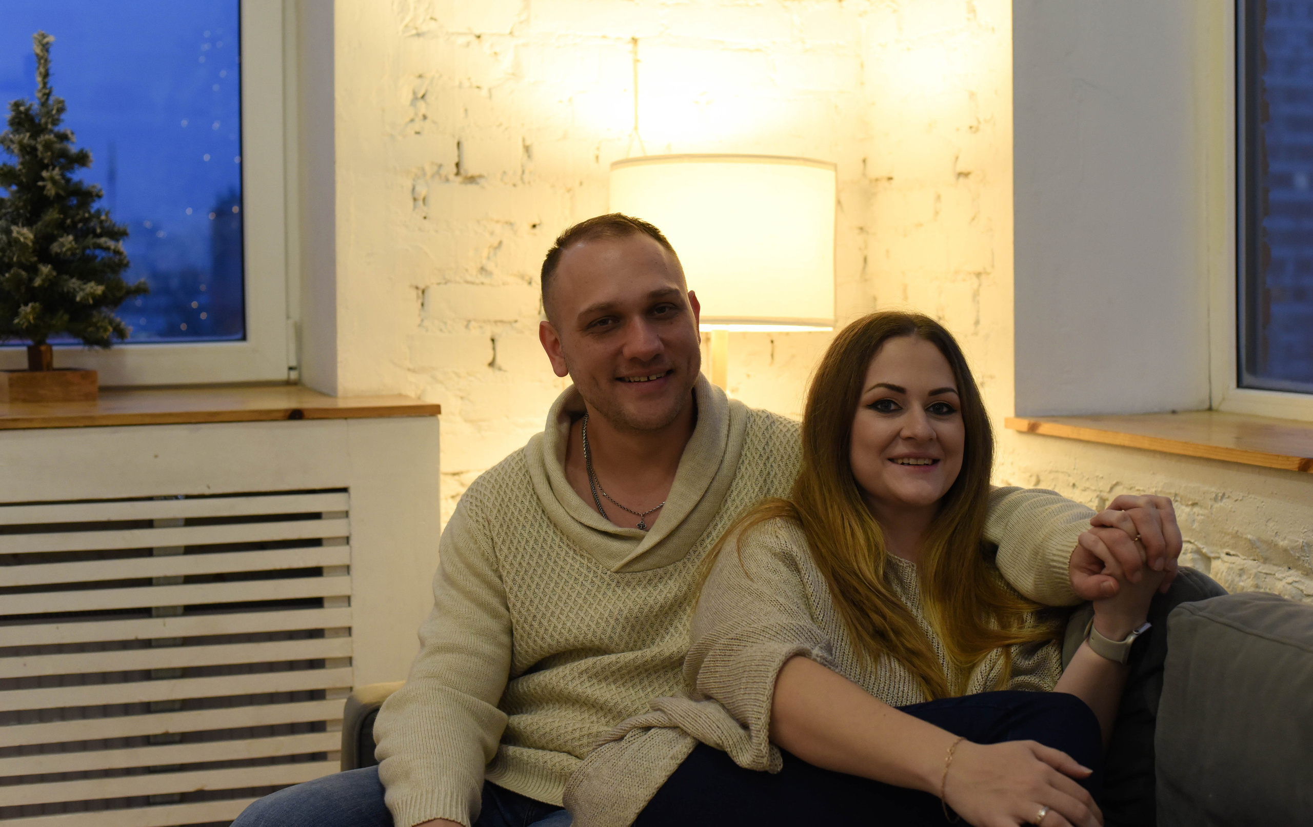 Студийная новогодняя семейная съемка. Женский и семейный фотограф Людмила Богачкина