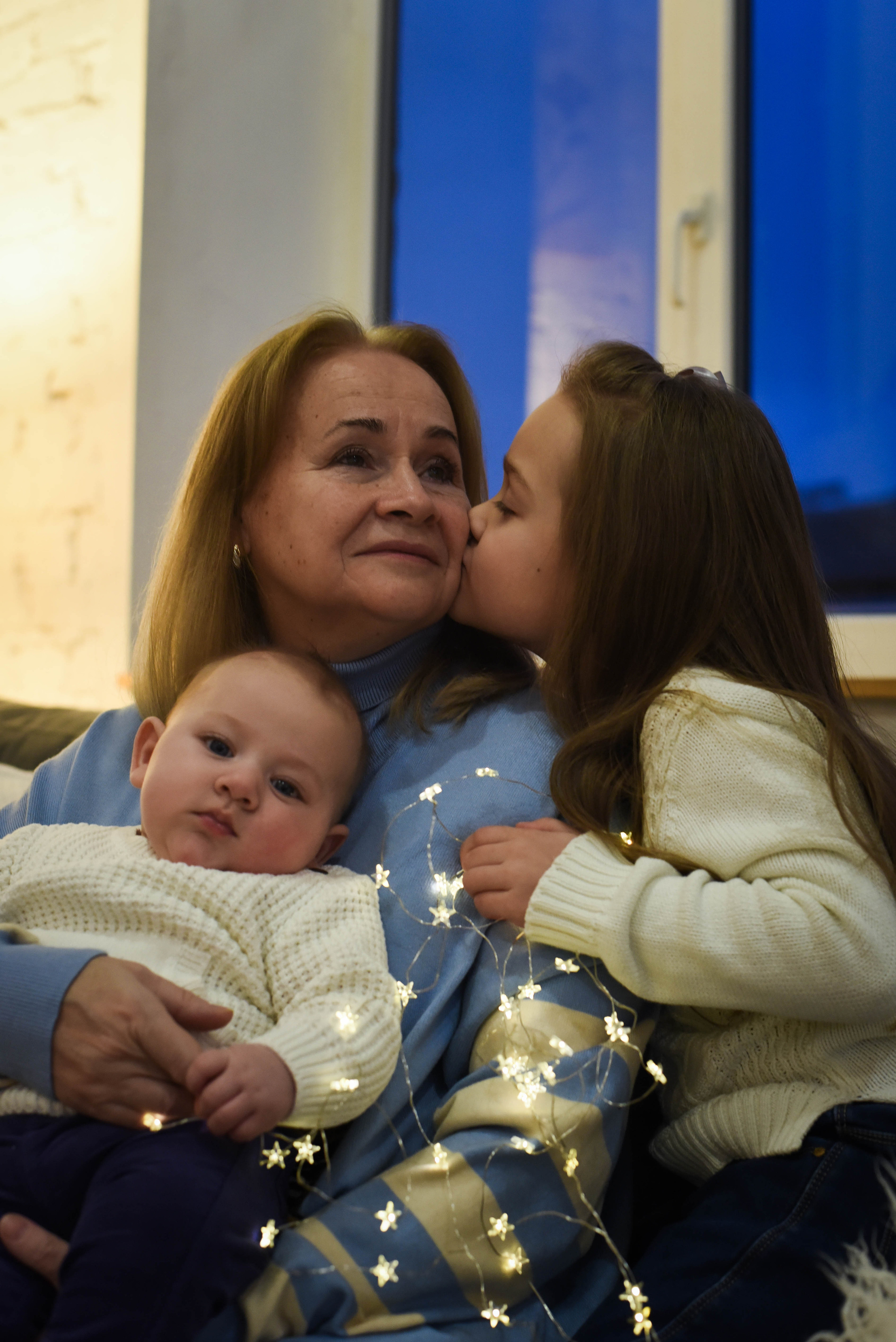 Студийная новогодняя семейная съемка. Женский и семейный фотограф Людмила Богачкина