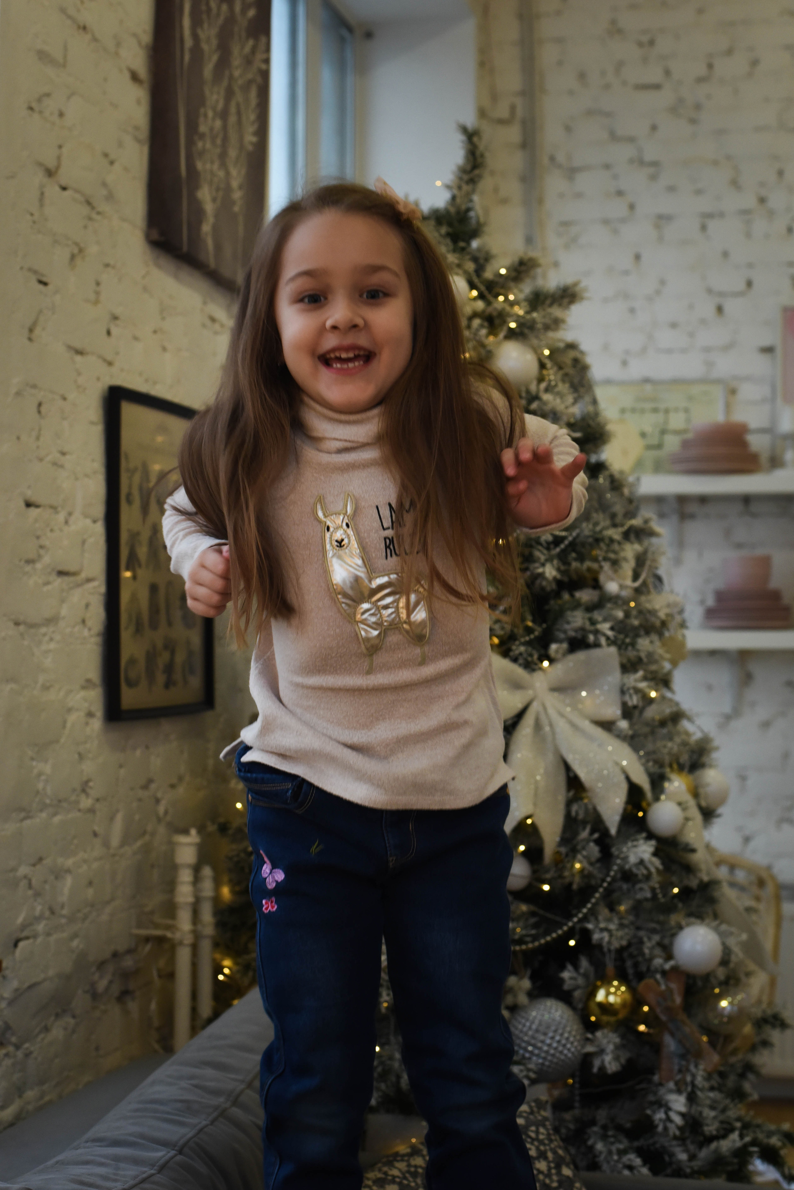 Студийная новогодняя семейная съемка. Женский и семейный фотограф Людмила Богачкина