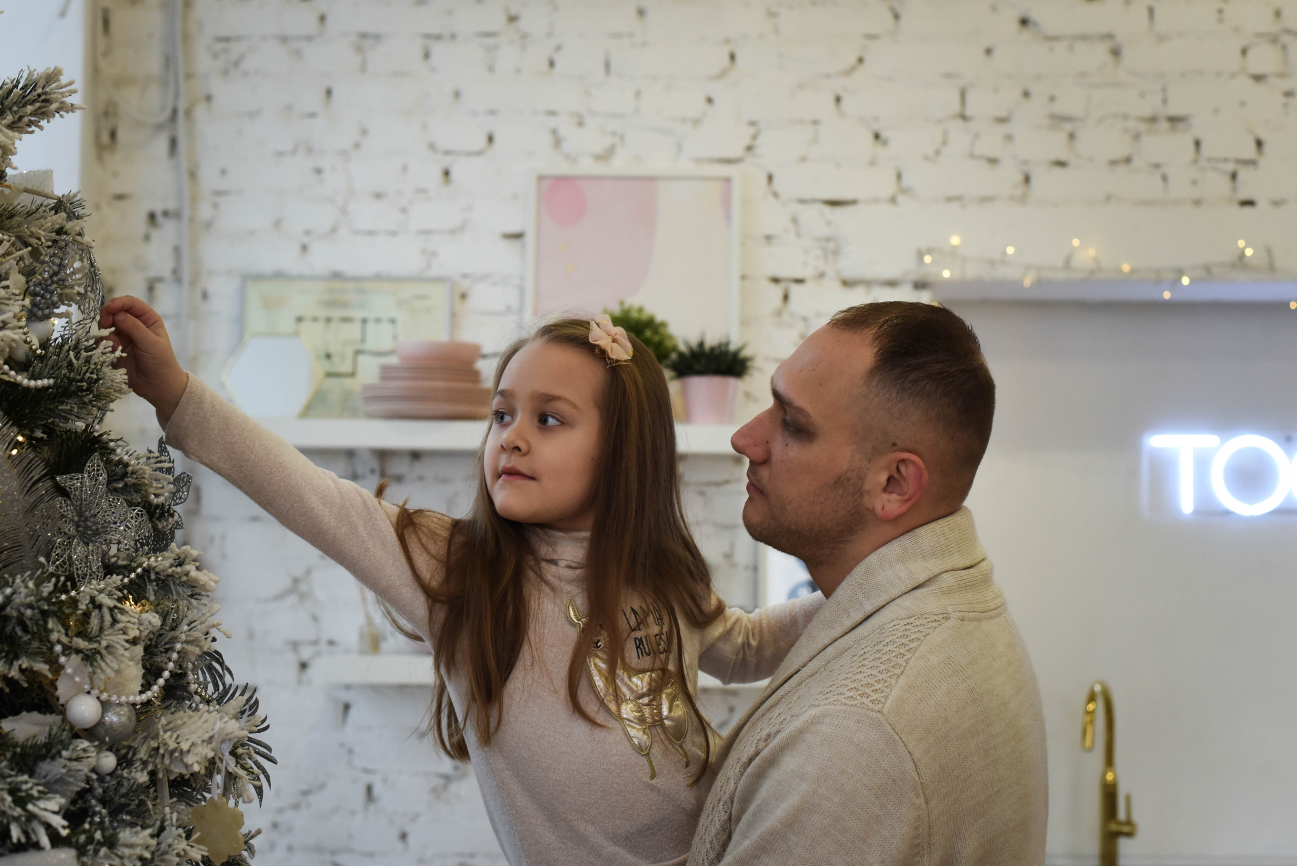 Студийная новогодняя семейная съемка. Женский и семейный фотограф Людмила Богачкина