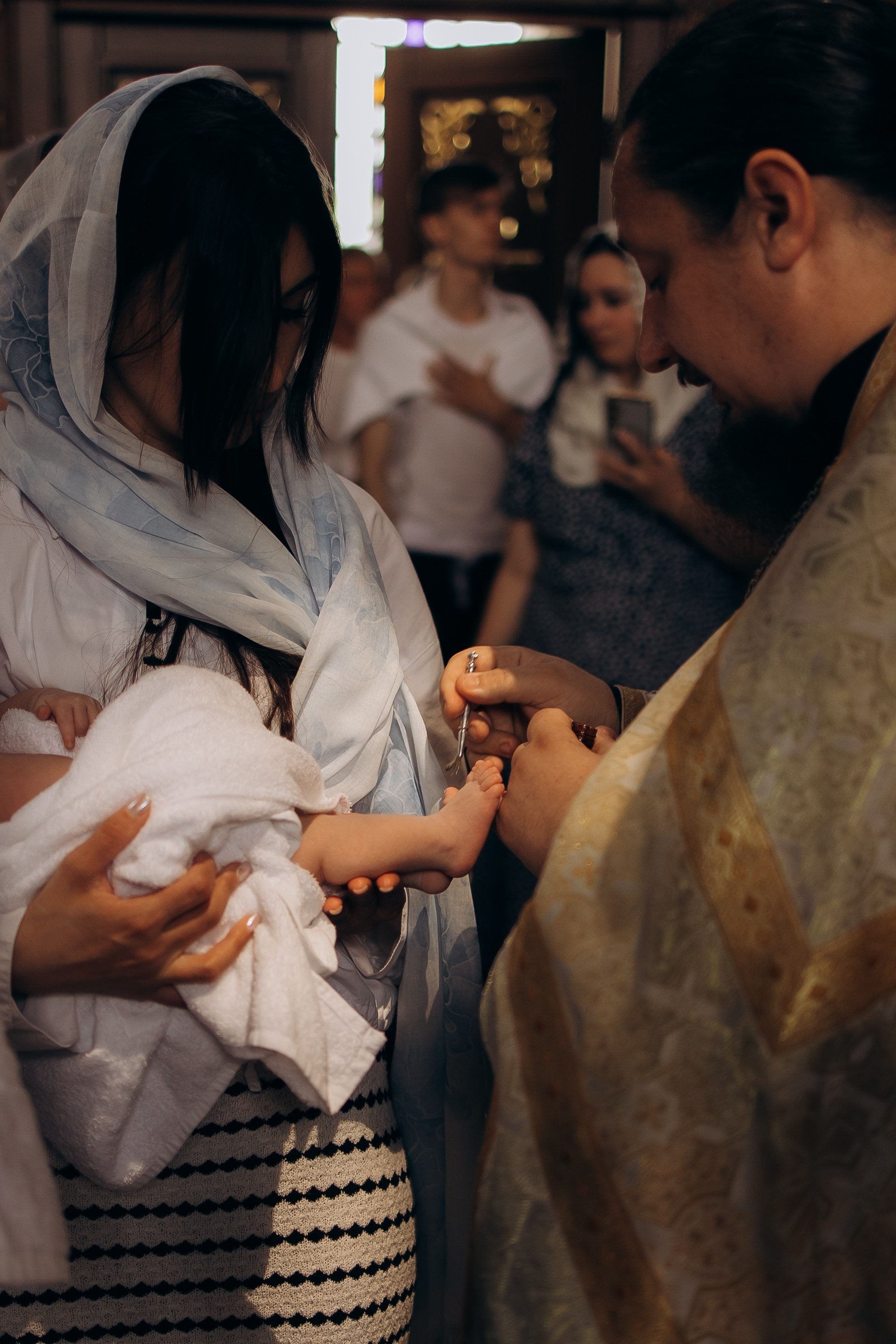 Крещение Николая и Александра. Семейный фотограф в Краснодаре Храмова Анна